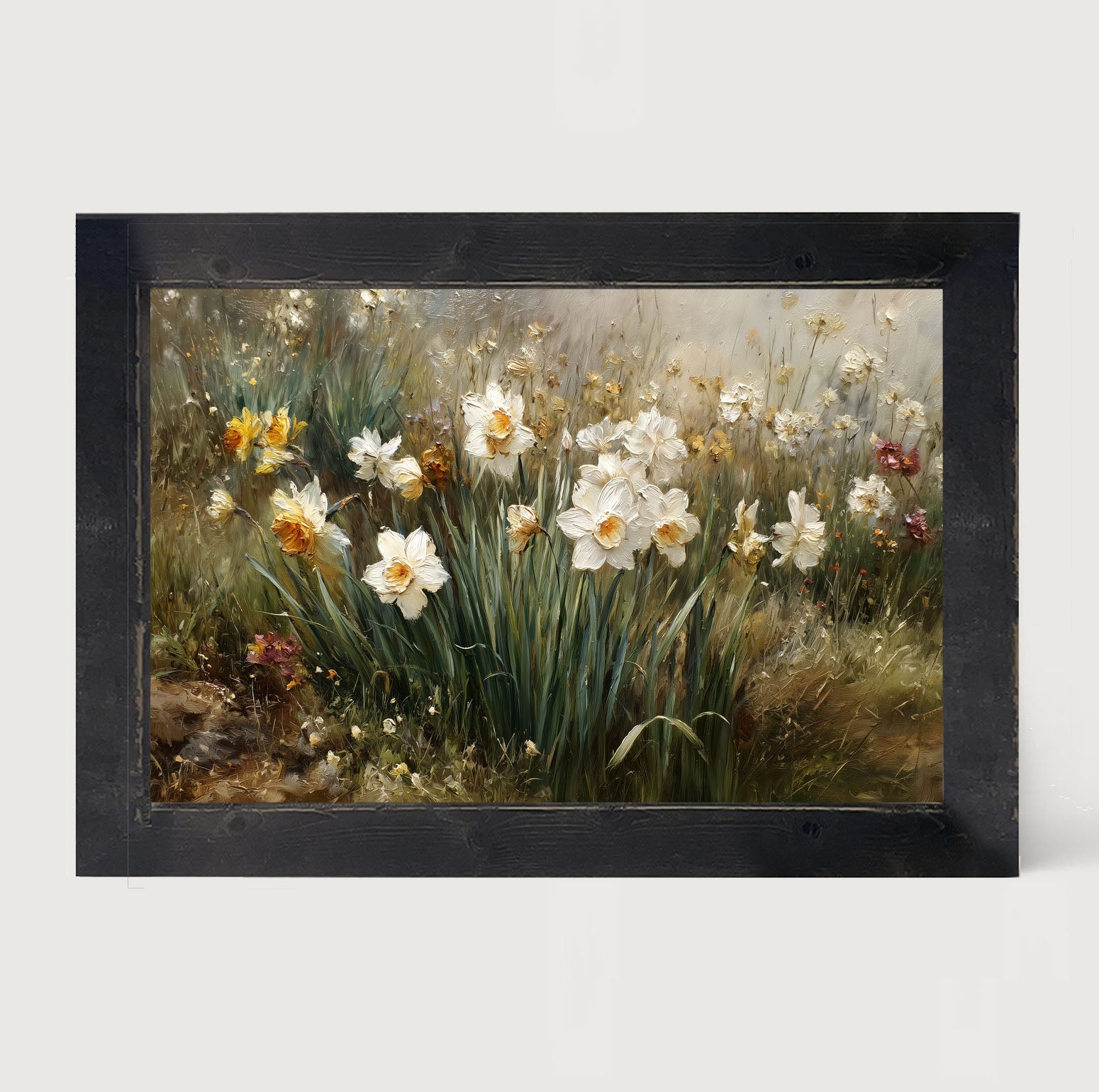 Patch of White Daffodils