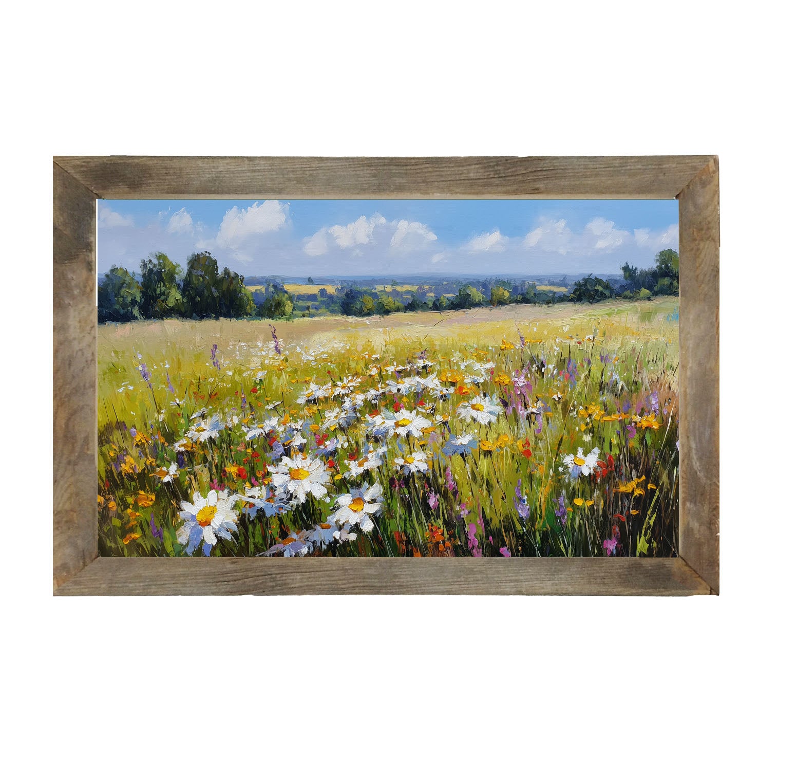 Wildflowers in the Country - Framed Art