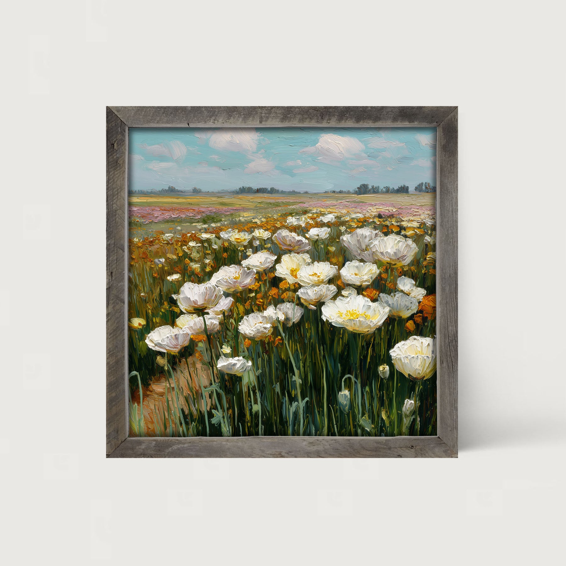 Country Fields of Wildflowers