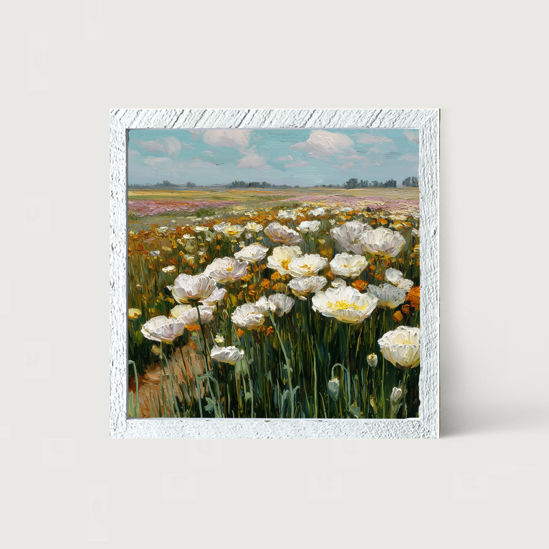 Country Fields of Wildflowers
