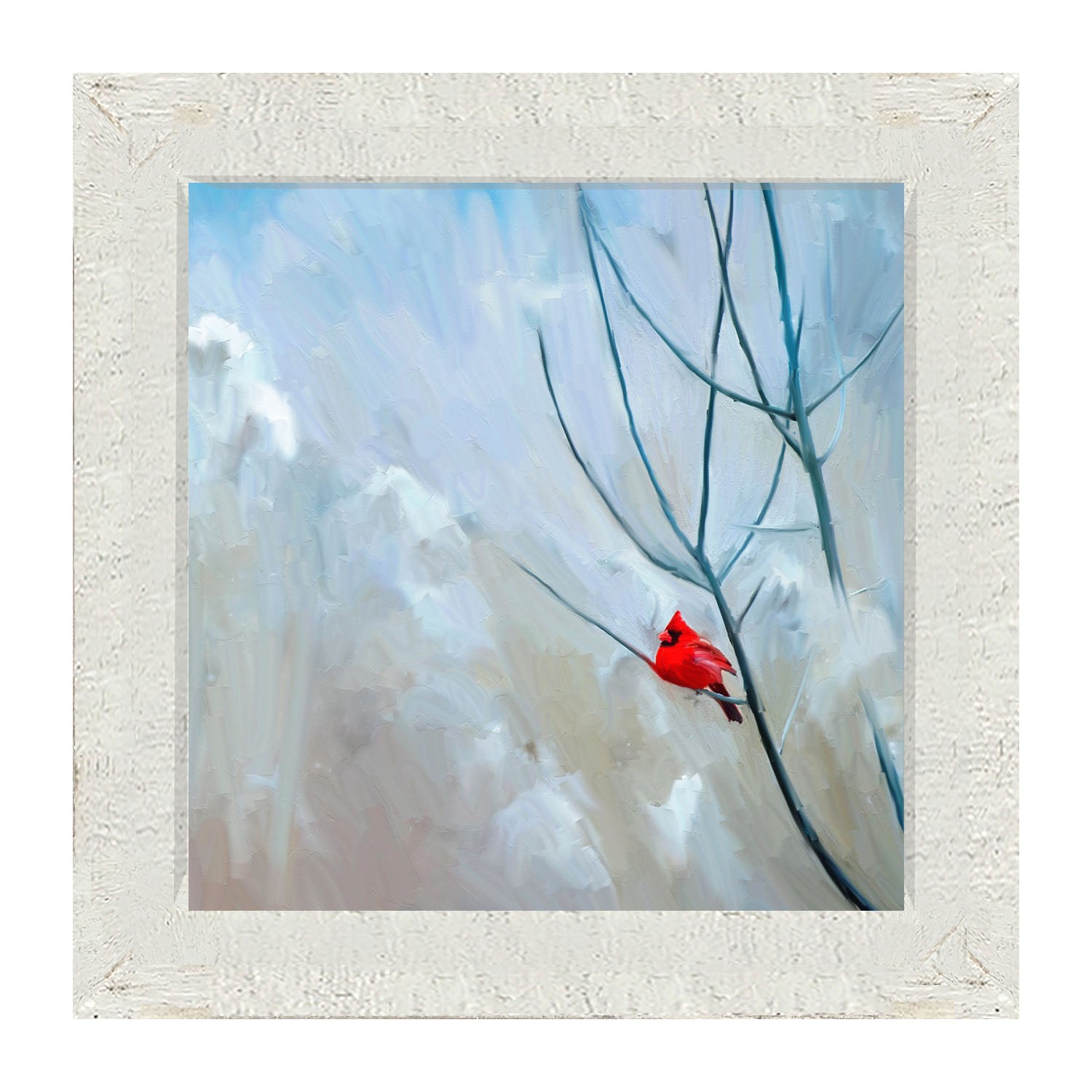 Winter Cardinal- Framed art