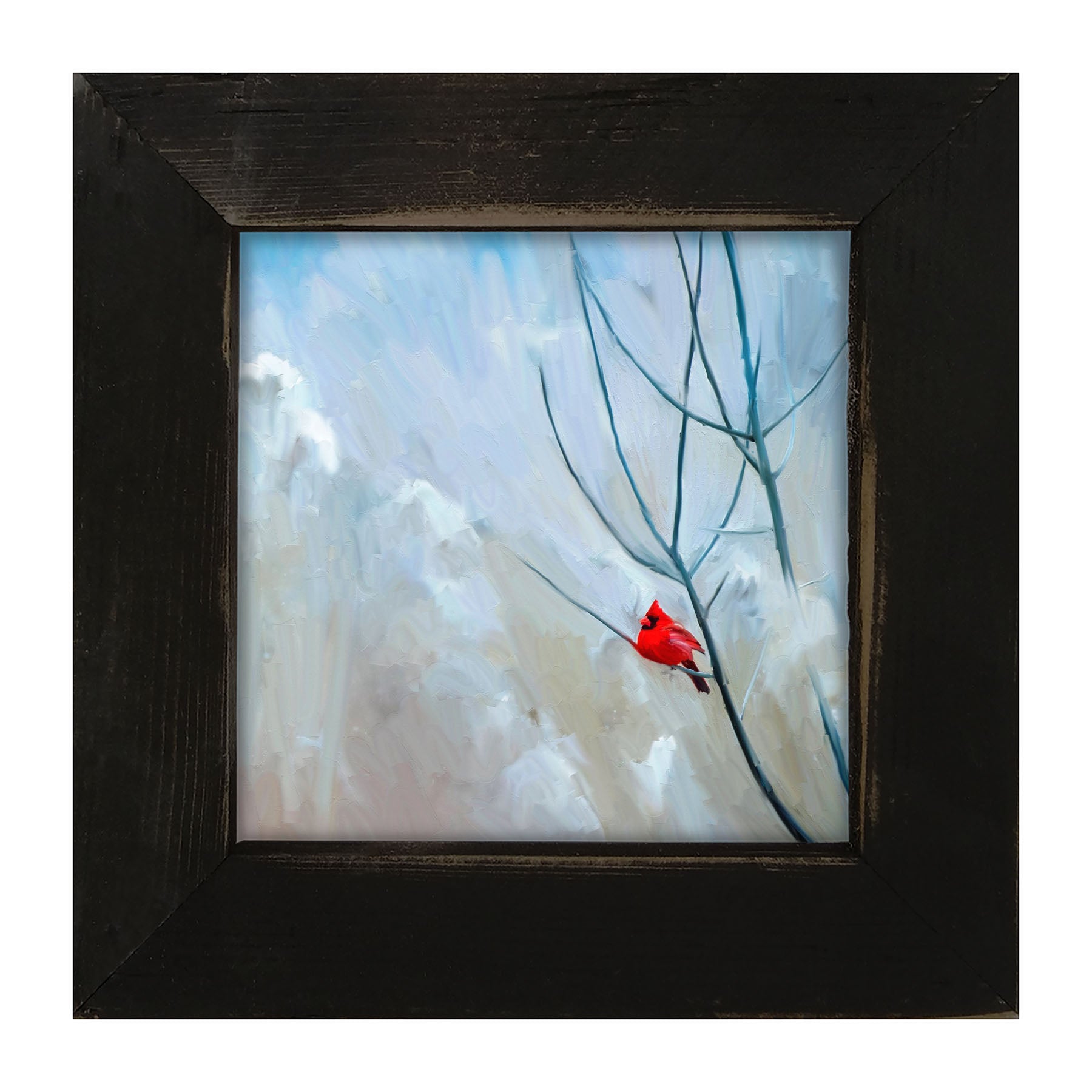 Winter Cardinal- Framed art