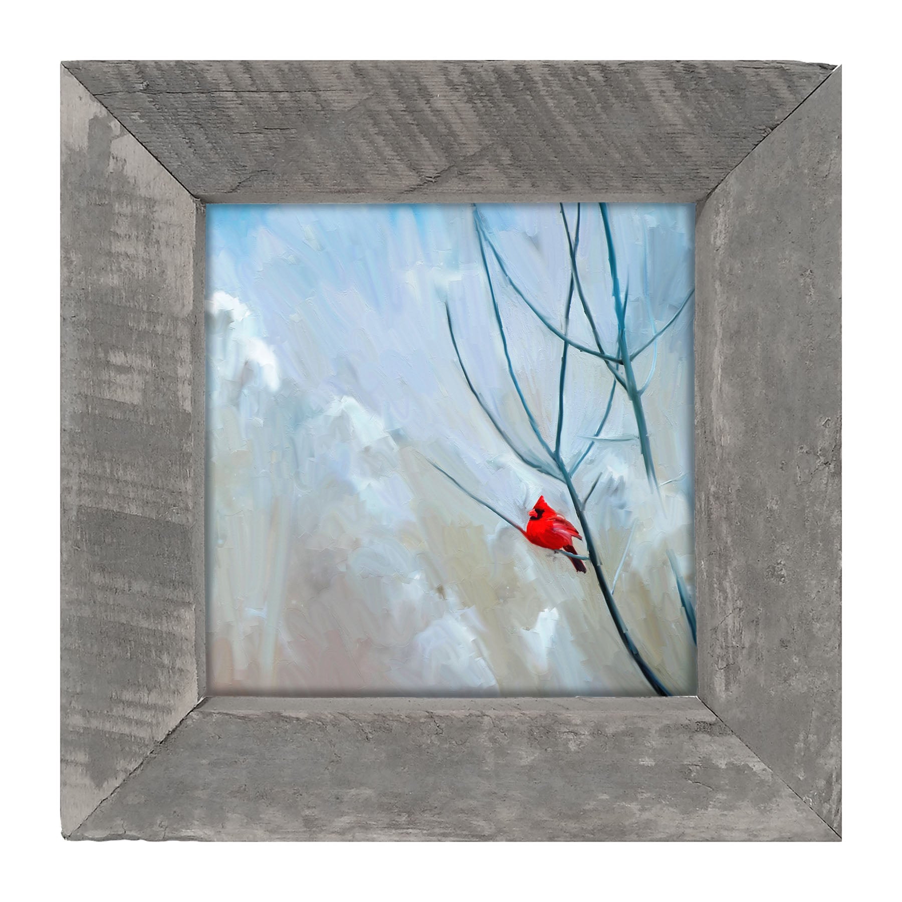 Winter Cardinal- Framed art