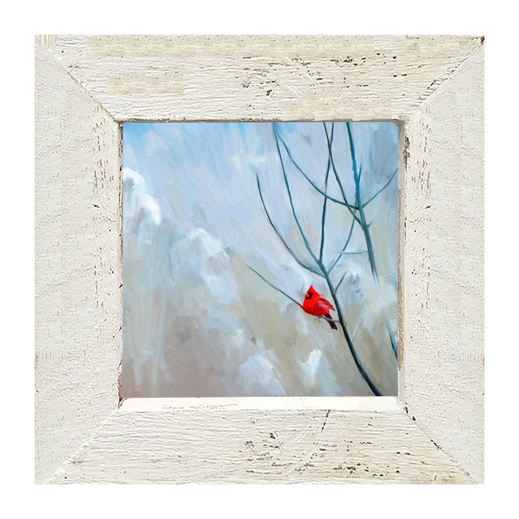 Winter Cardinal- Framed art