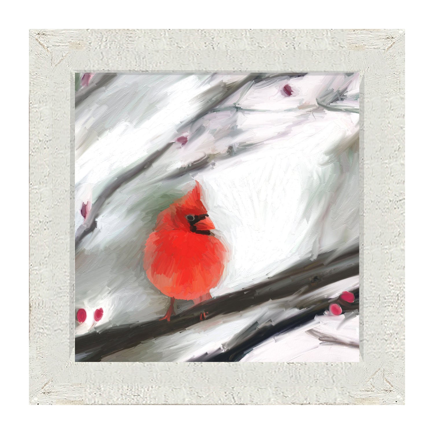 Cardinal - Framed art