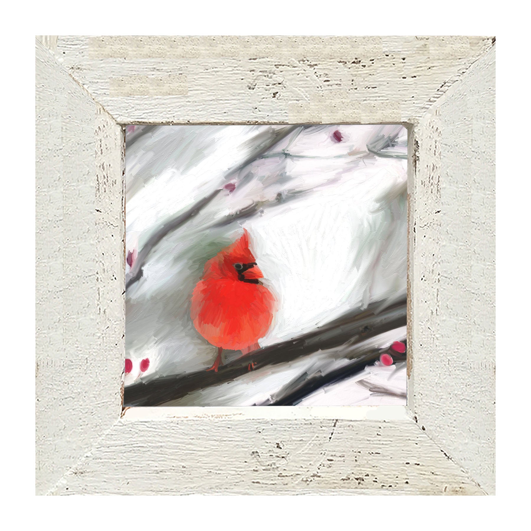 Cardinal - Framed art