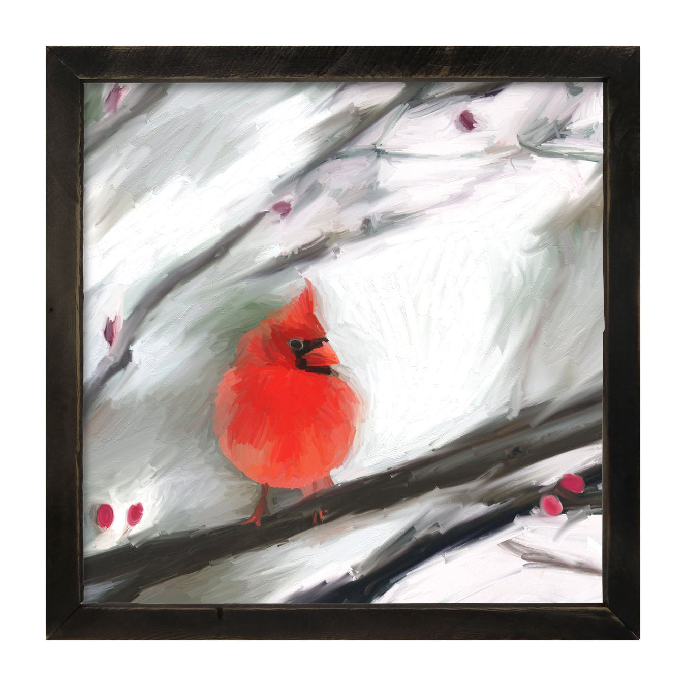 Cardinal - Framed art