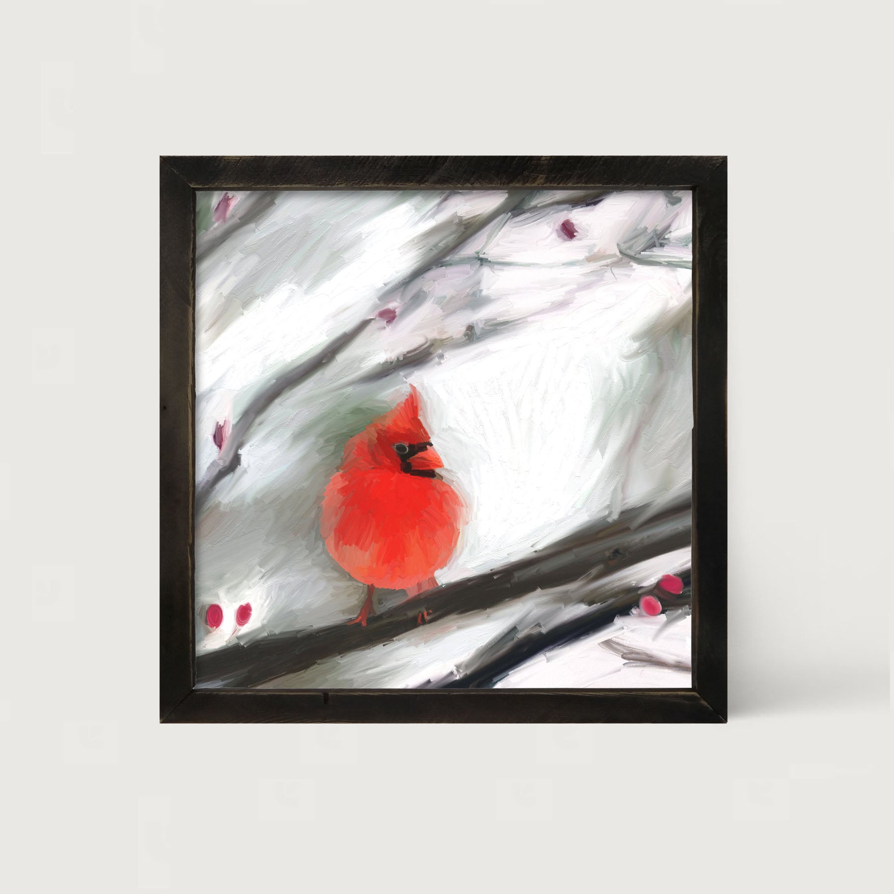 Cardinal - Framed art