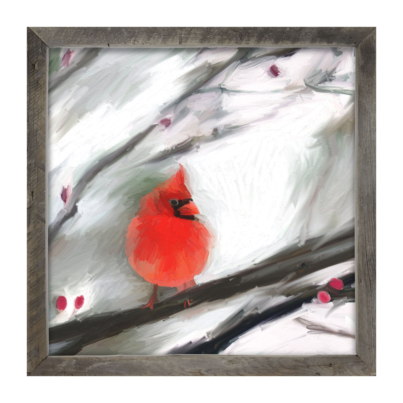 Cardinal - Framed art
