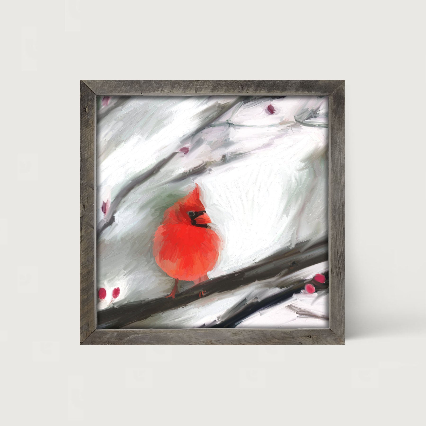Cardinal - Framed art
