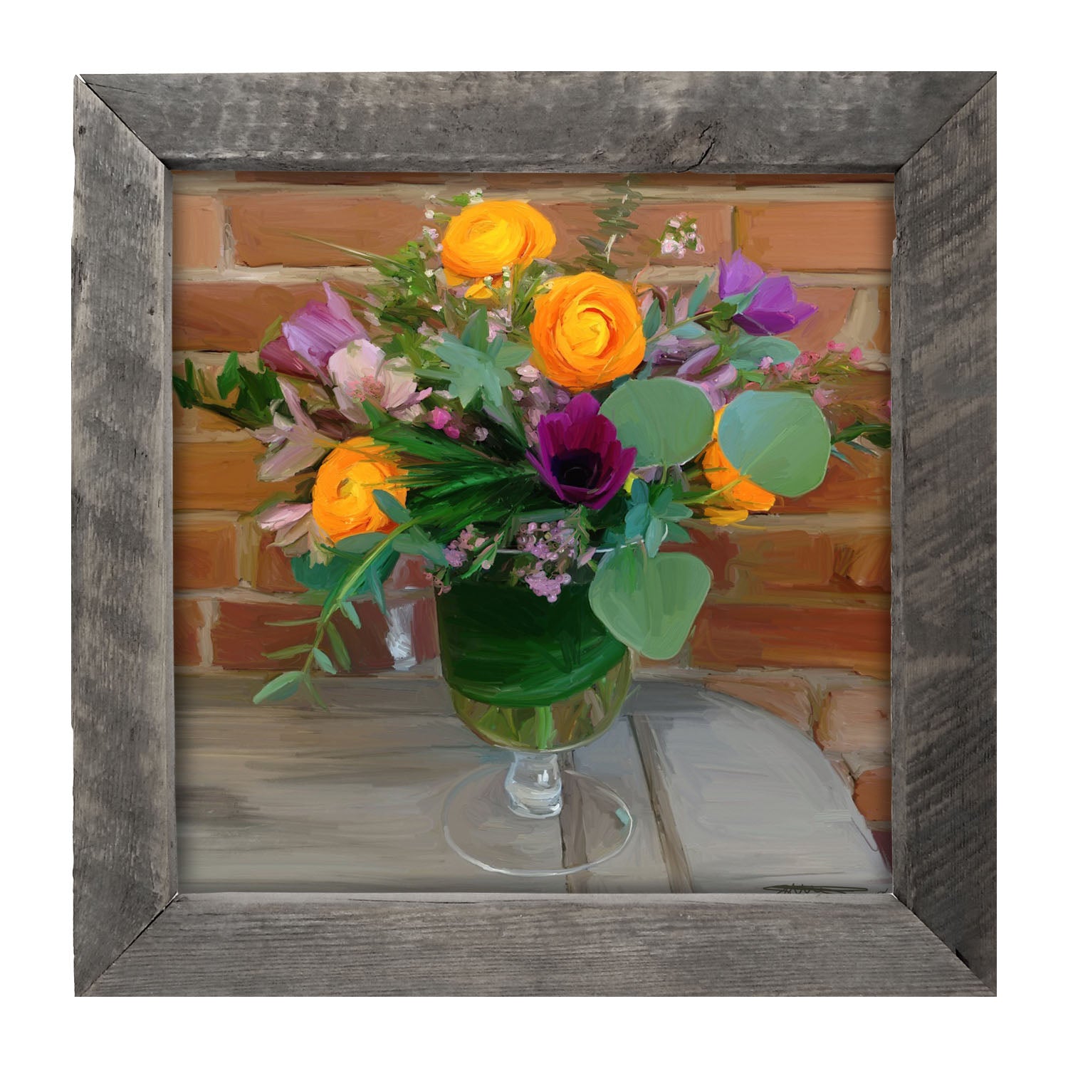 Mother's Day Bouquet - Framed art
