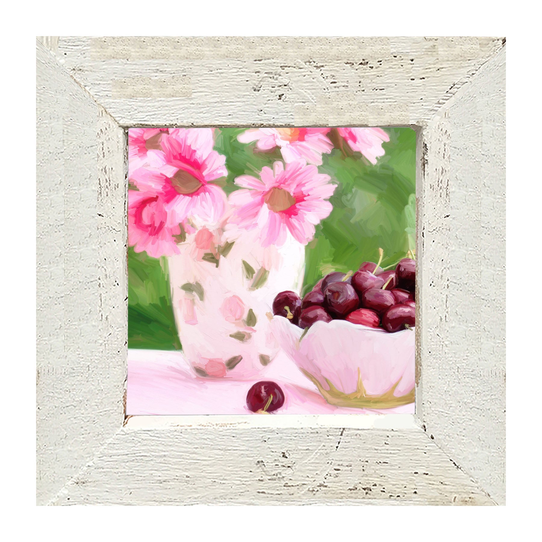 Mother's Day Cherries - Framed art