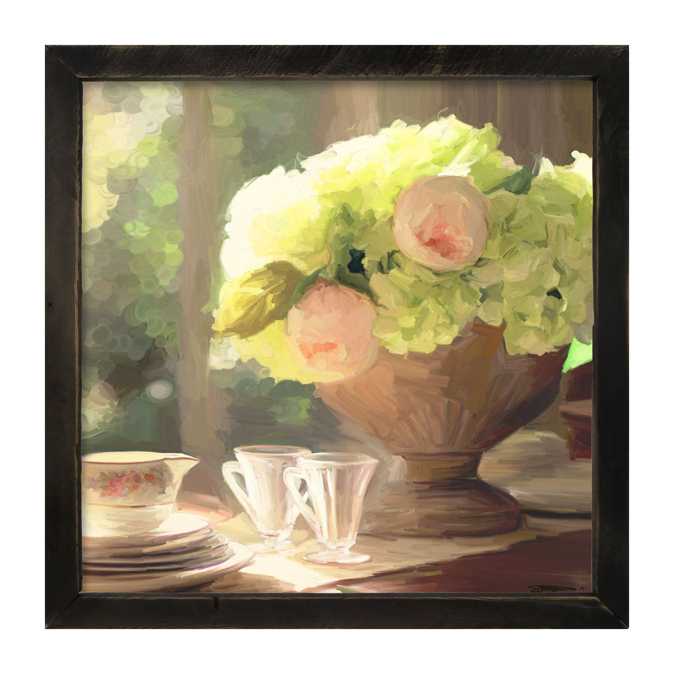 Mother's Day Table Setting - Framed art