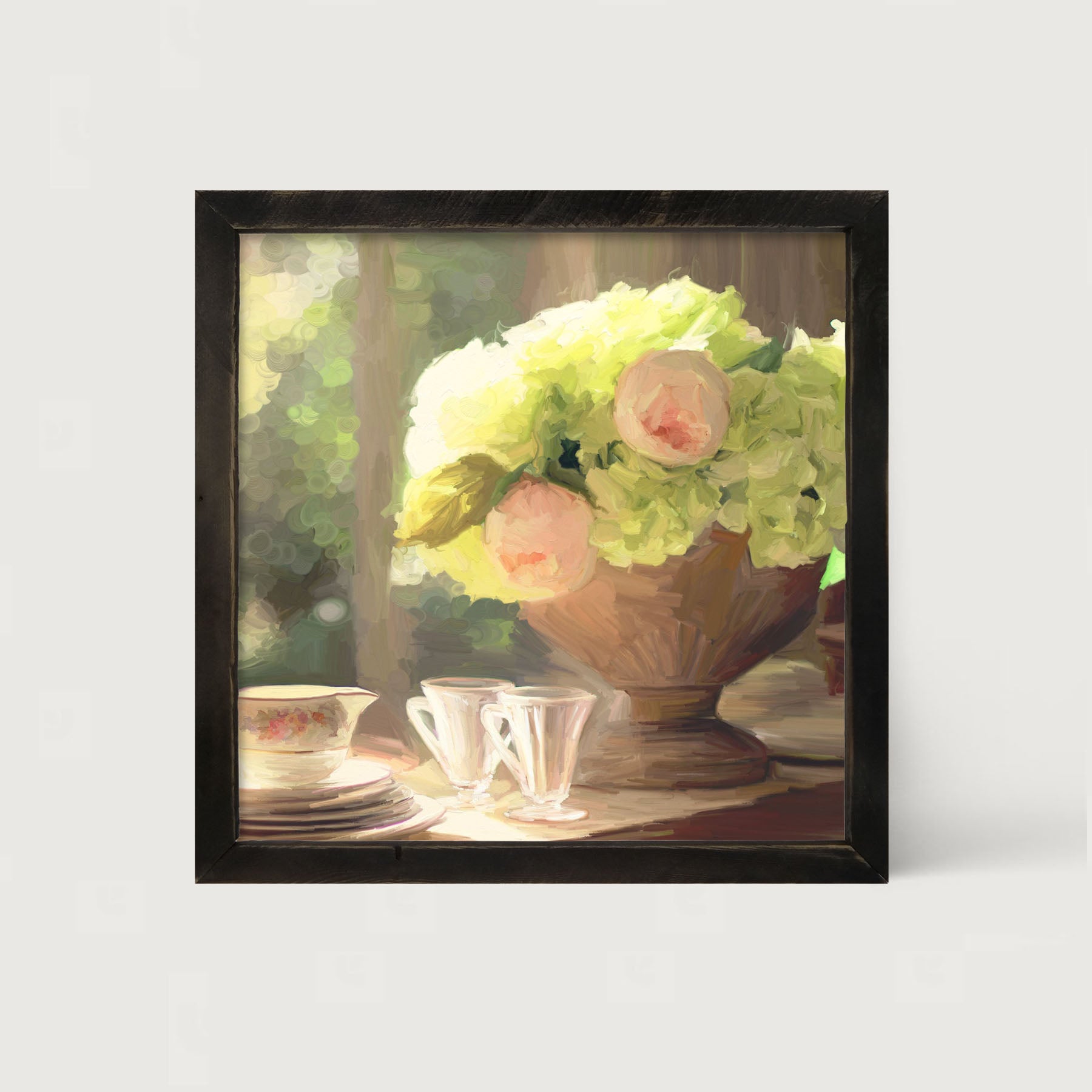 Mother's Day Table Setting - Framed art