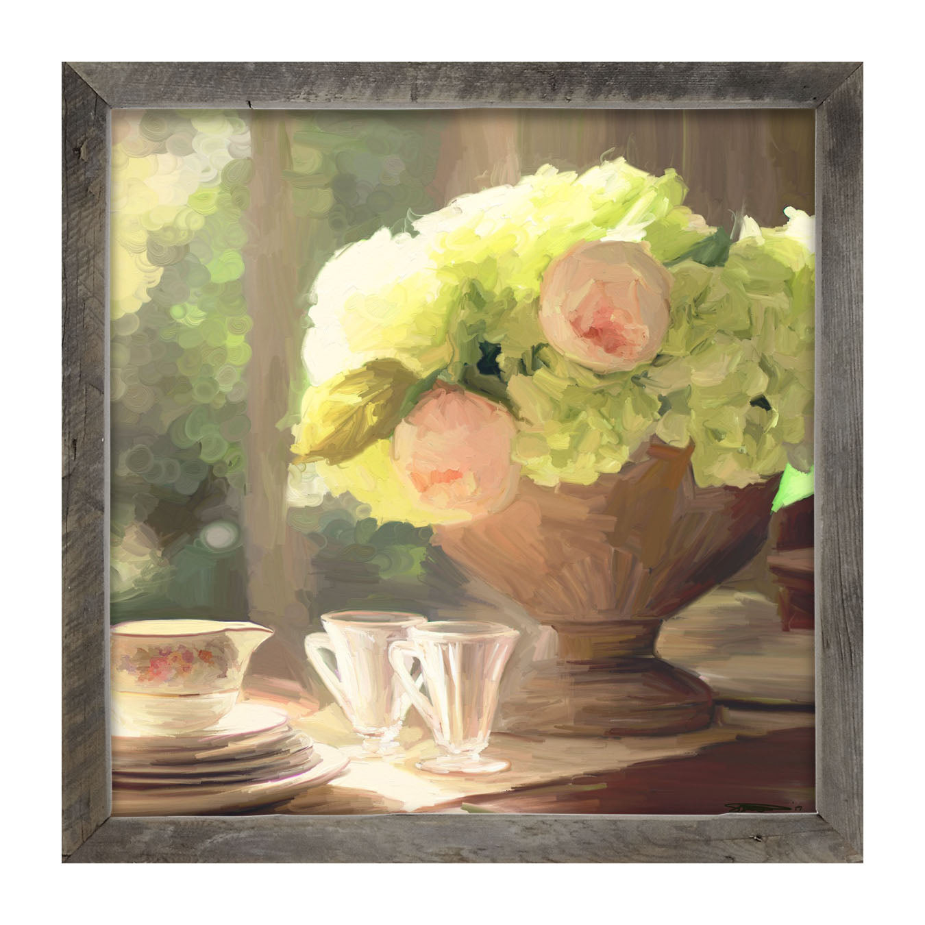 Mother's Day Table Setting - Framed art
