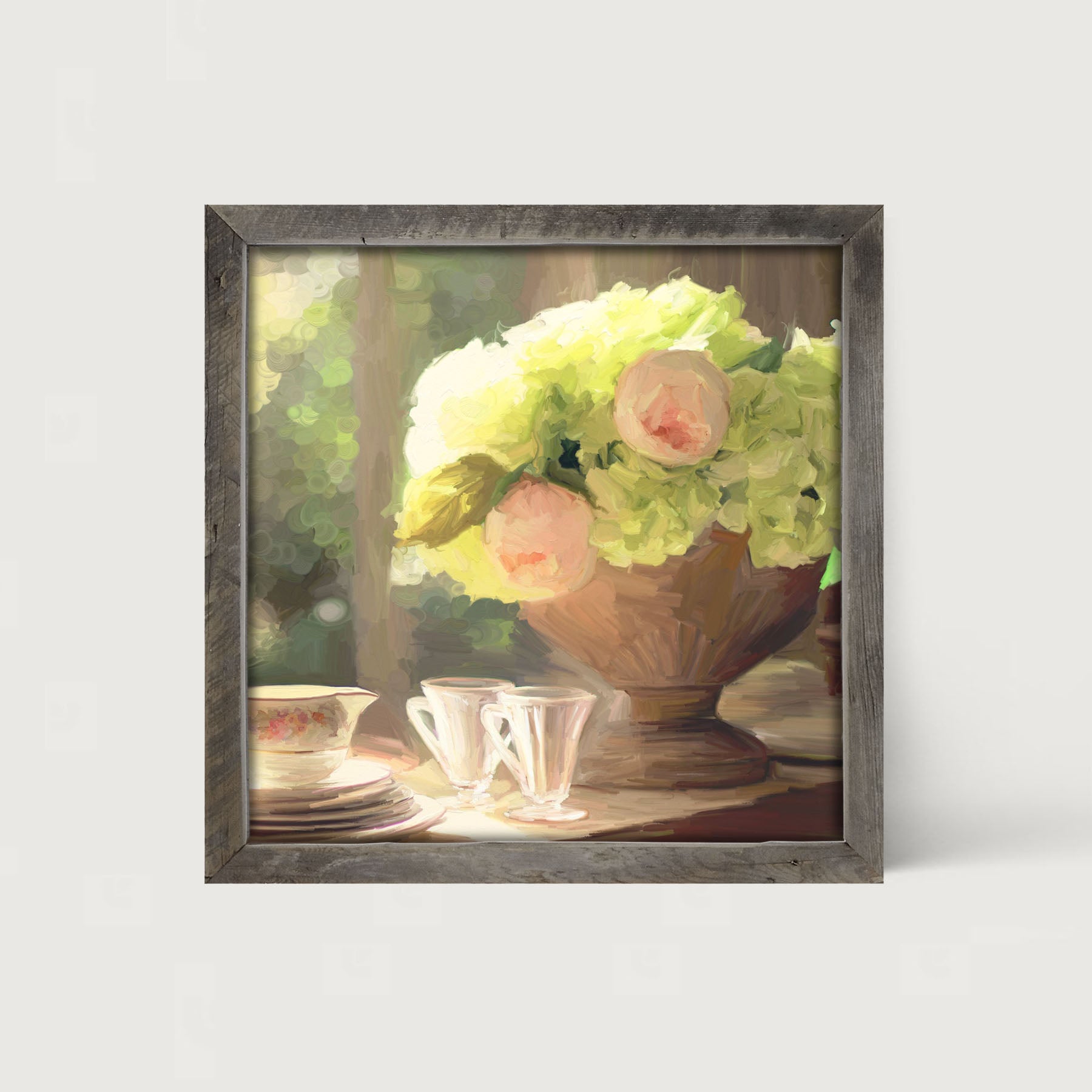 Mother's Day Table Setting - Framed art