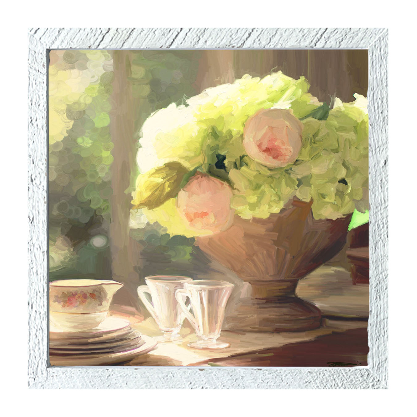 Mother's Day Table Setting - Framed art