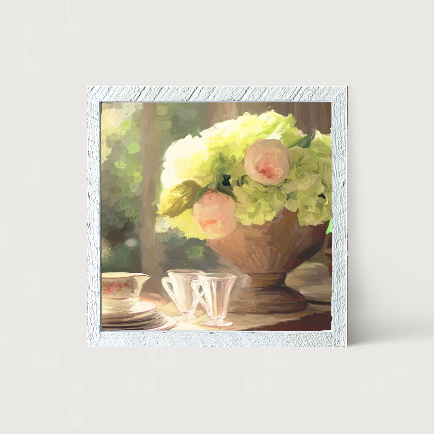 Mother's Day Table Setting - Framed art