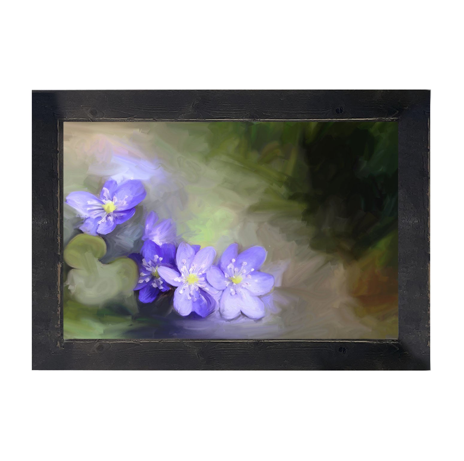 Purple Blooms - Framed art