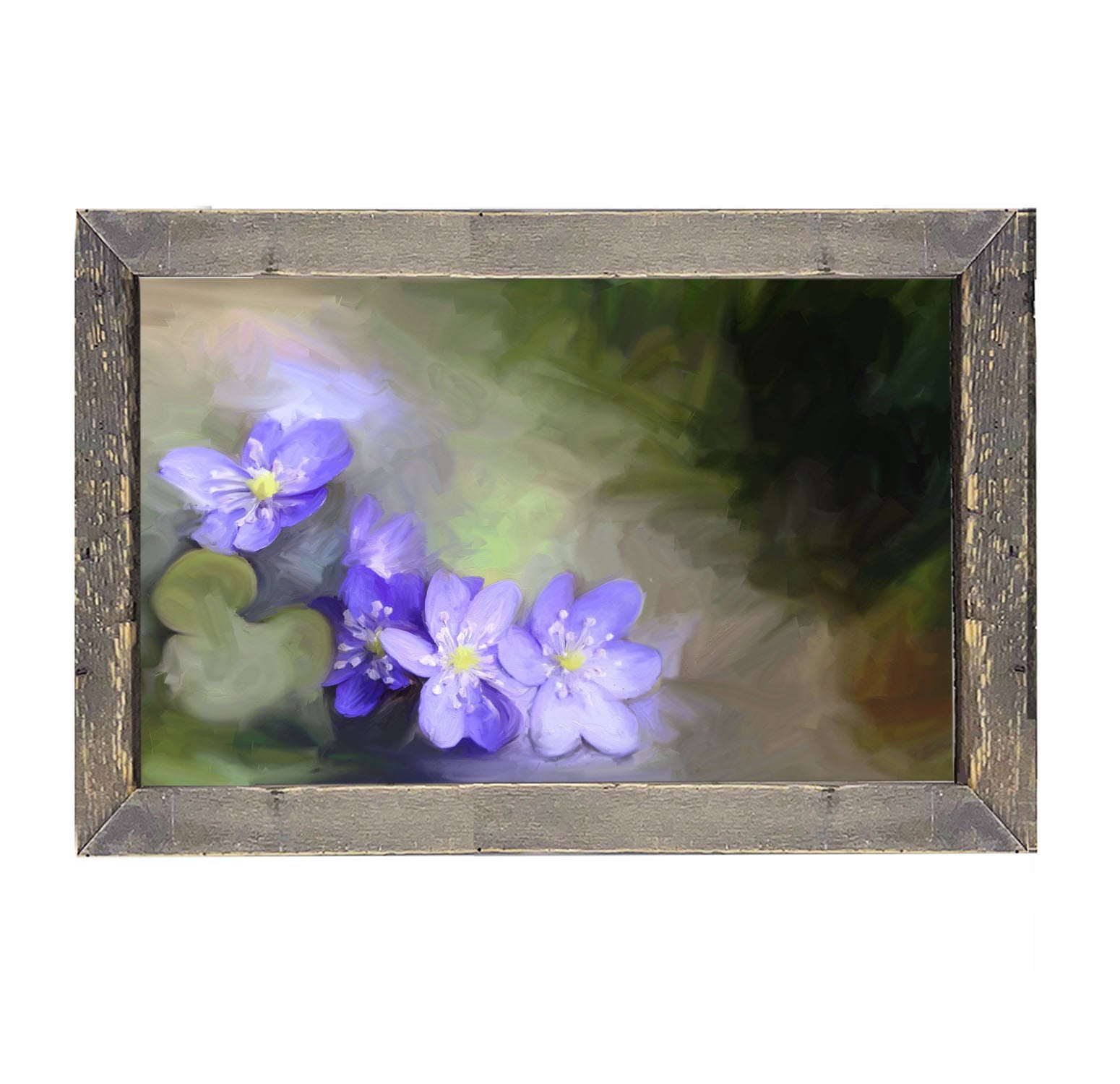 Purple Blooms - Framed art