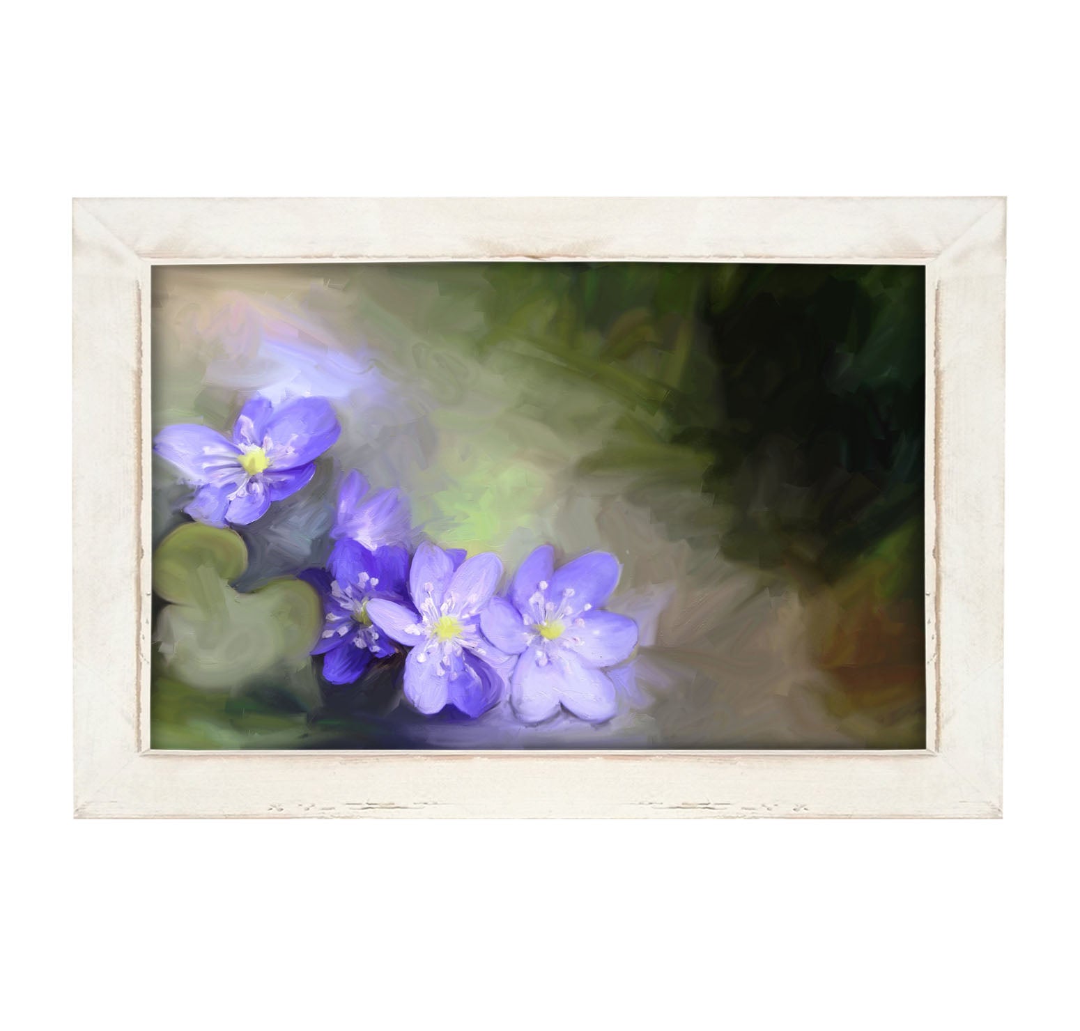 Purple Blooms - Framed art