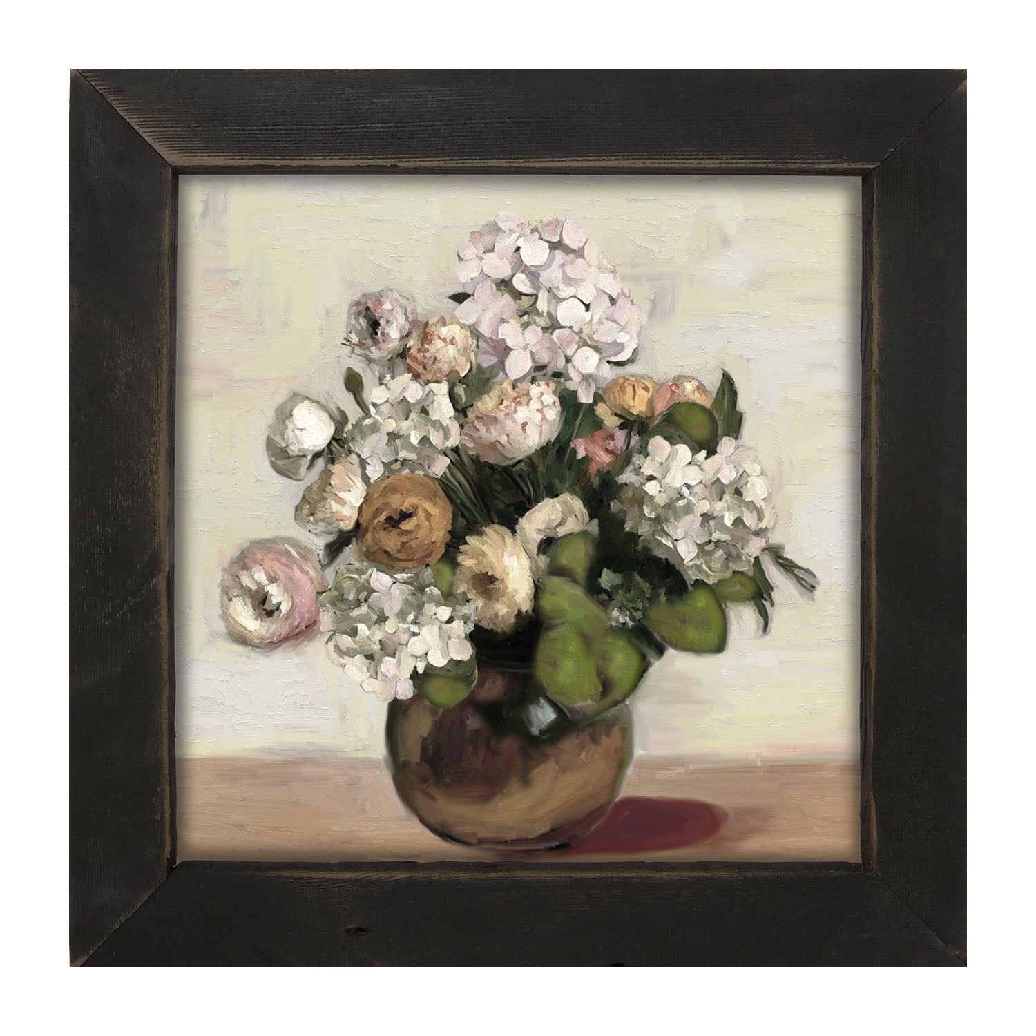 Hydrangea Arrangement - Framed art