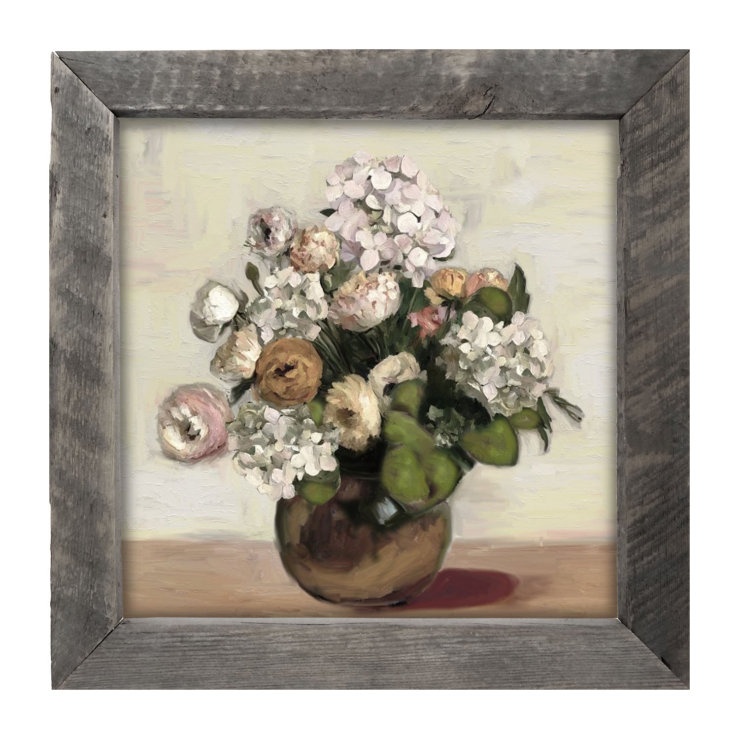 Hydrangea Arrangement - Framed art