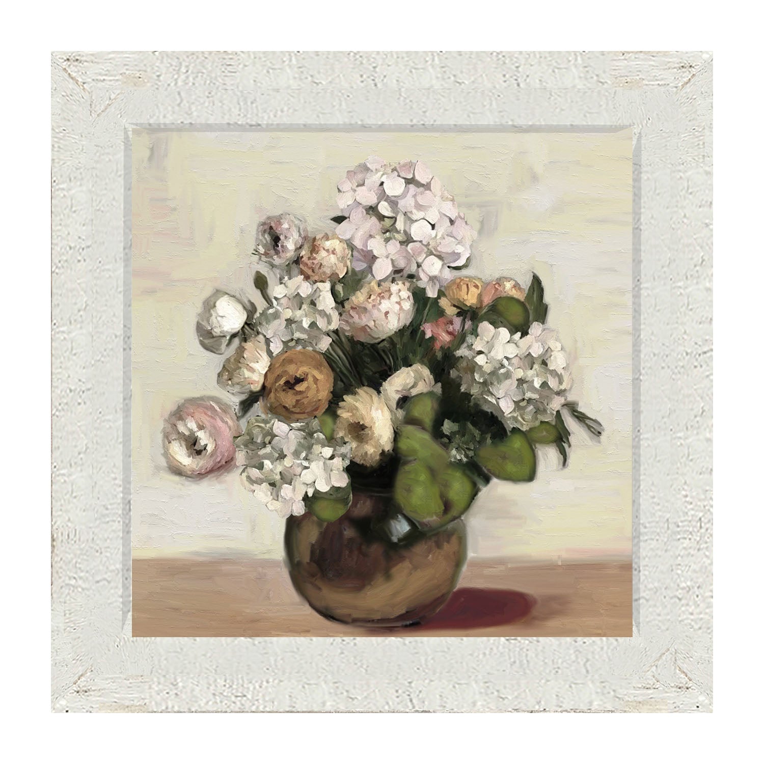 Hydrangea Arrangement - Framed art