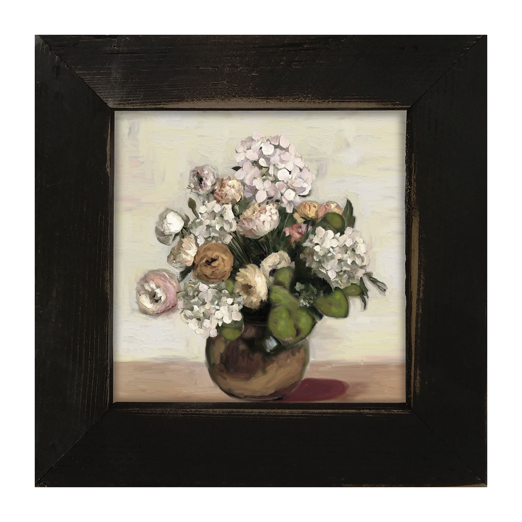 Hydrangea Arrangement - Framed art