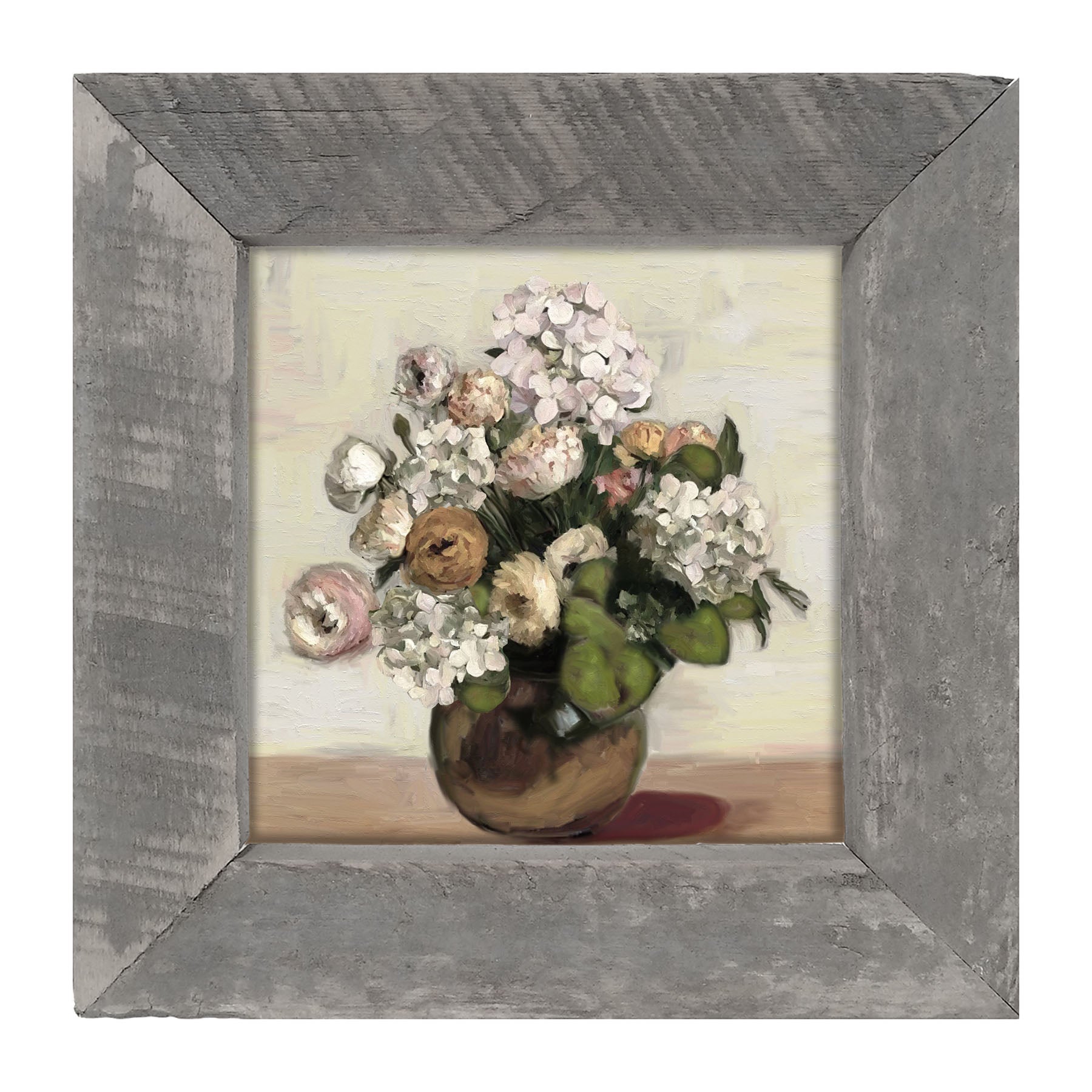 Hydrangea Arrangement - Framed art