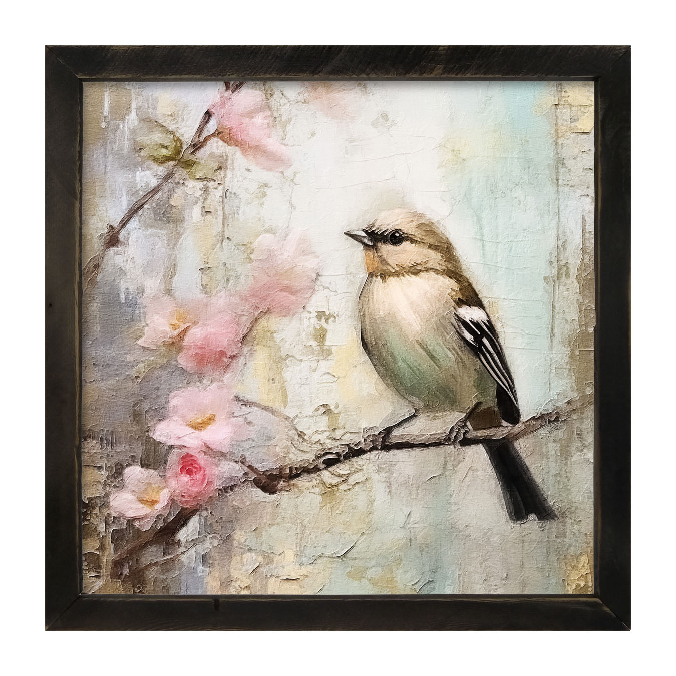 Small bird on branch