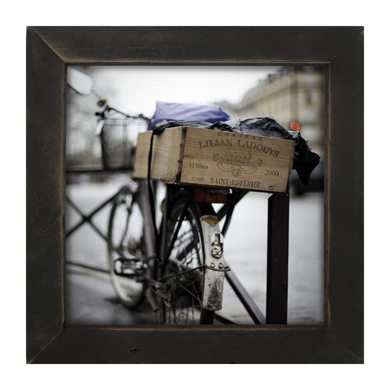 French Bicycle - Framed art