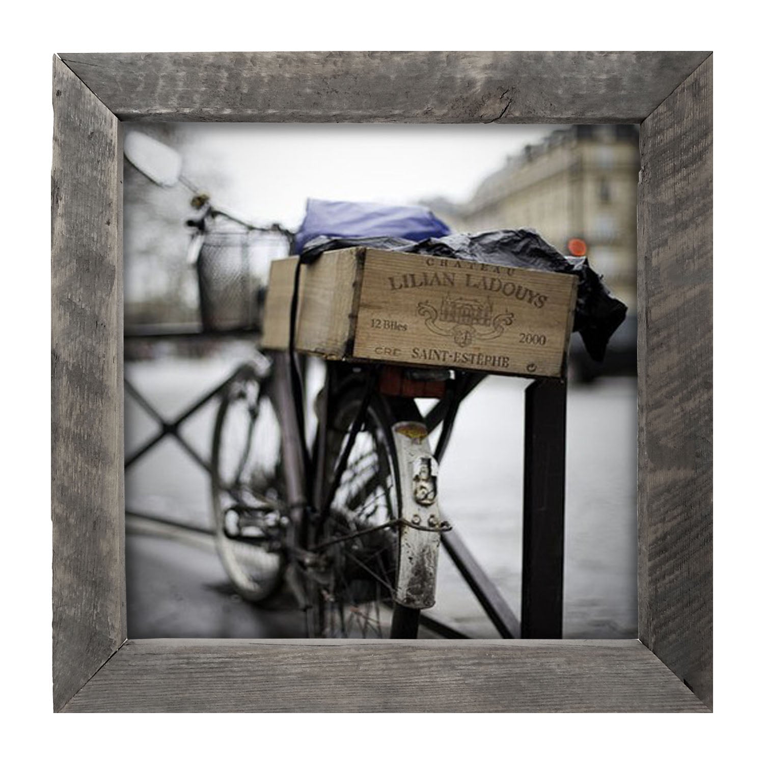 French Bicycle - Framed art