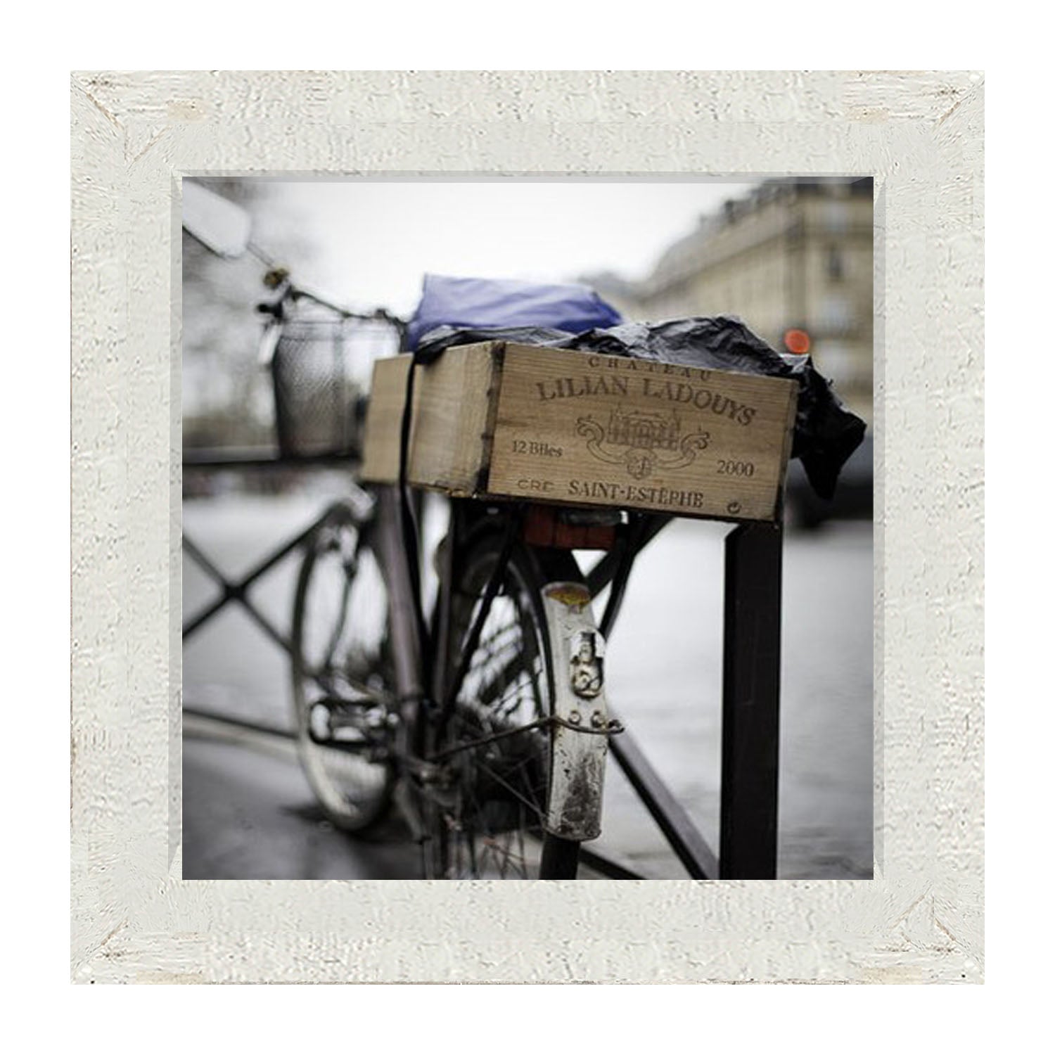 French Bicycle - Framed art