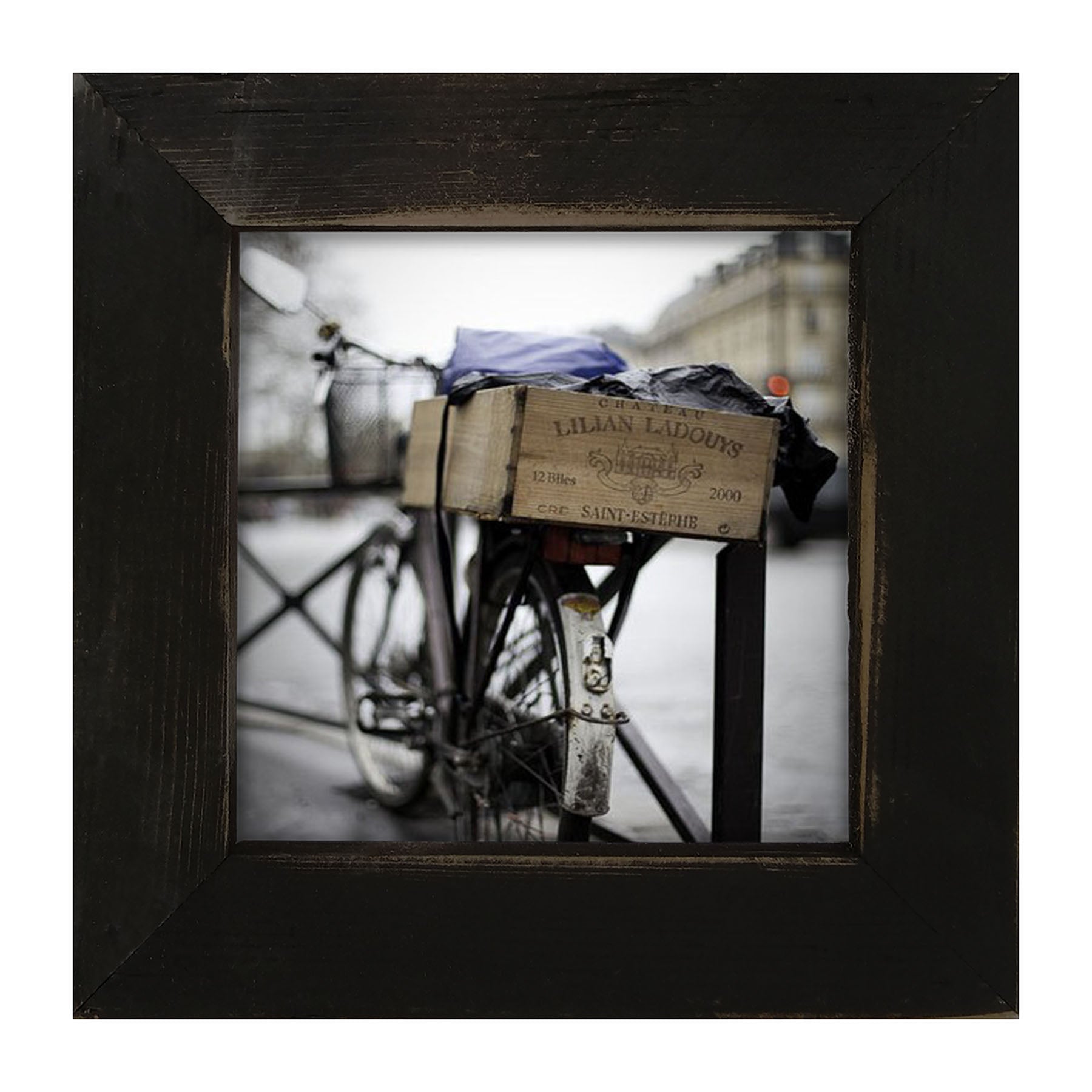 French Bicycle - Framed art
