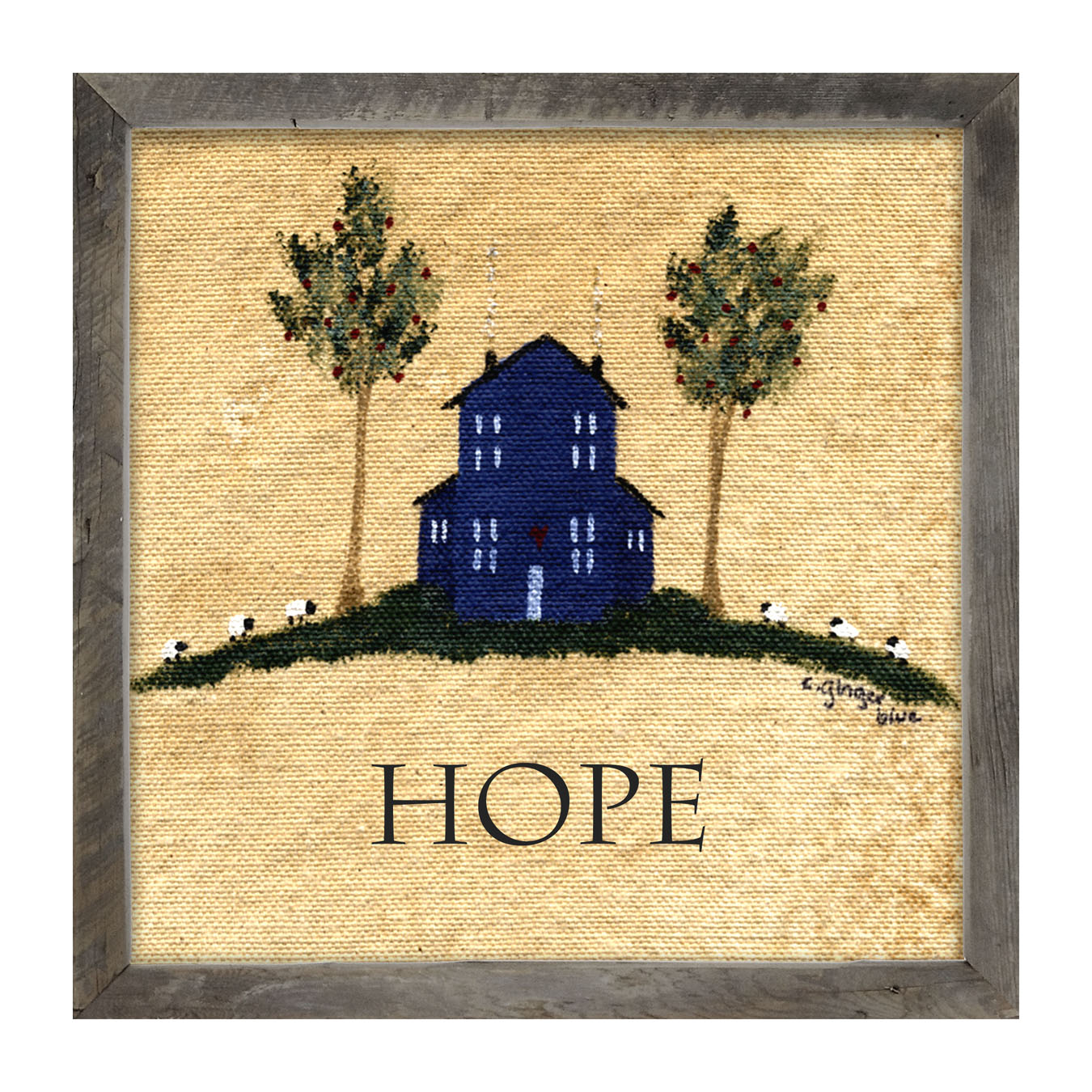 Hope - Framed art