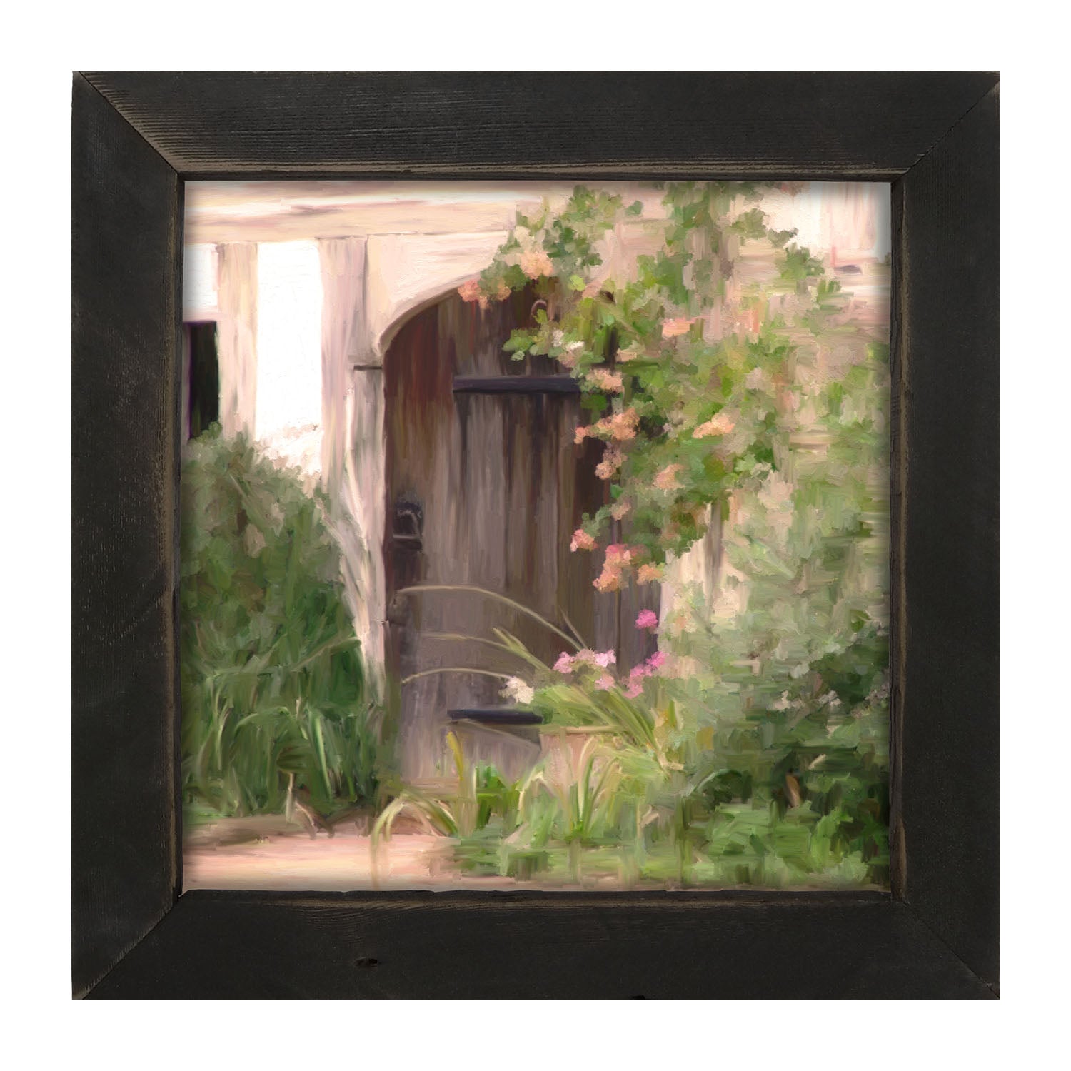 Cottage Door - Framed art