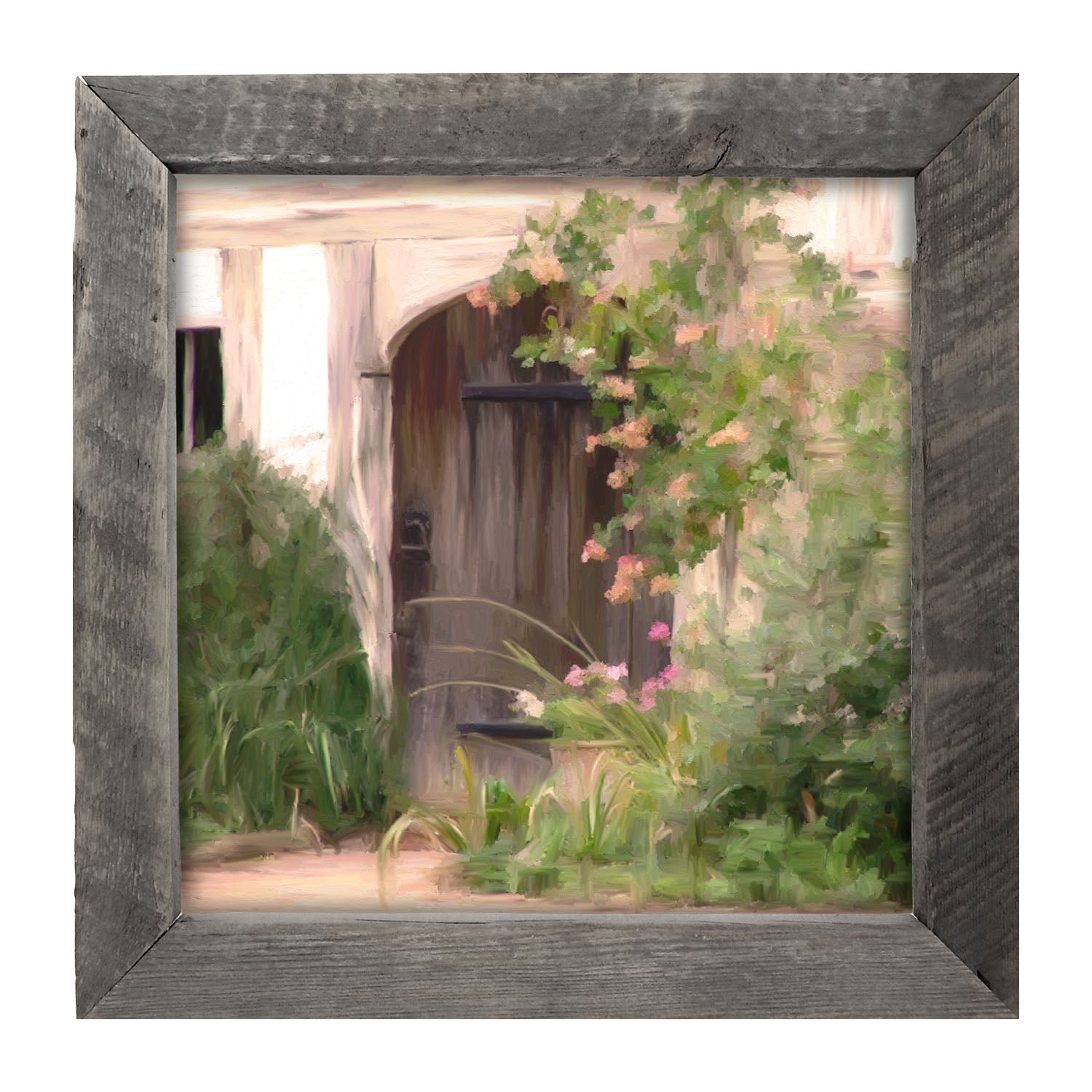 Cottage Door - Framed art