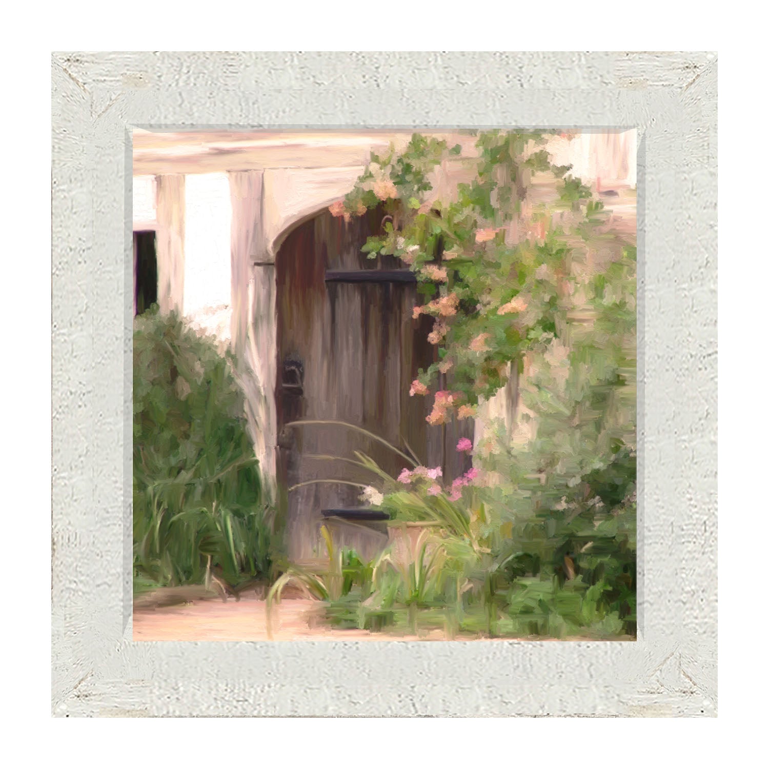 Cottage Door - Framed art