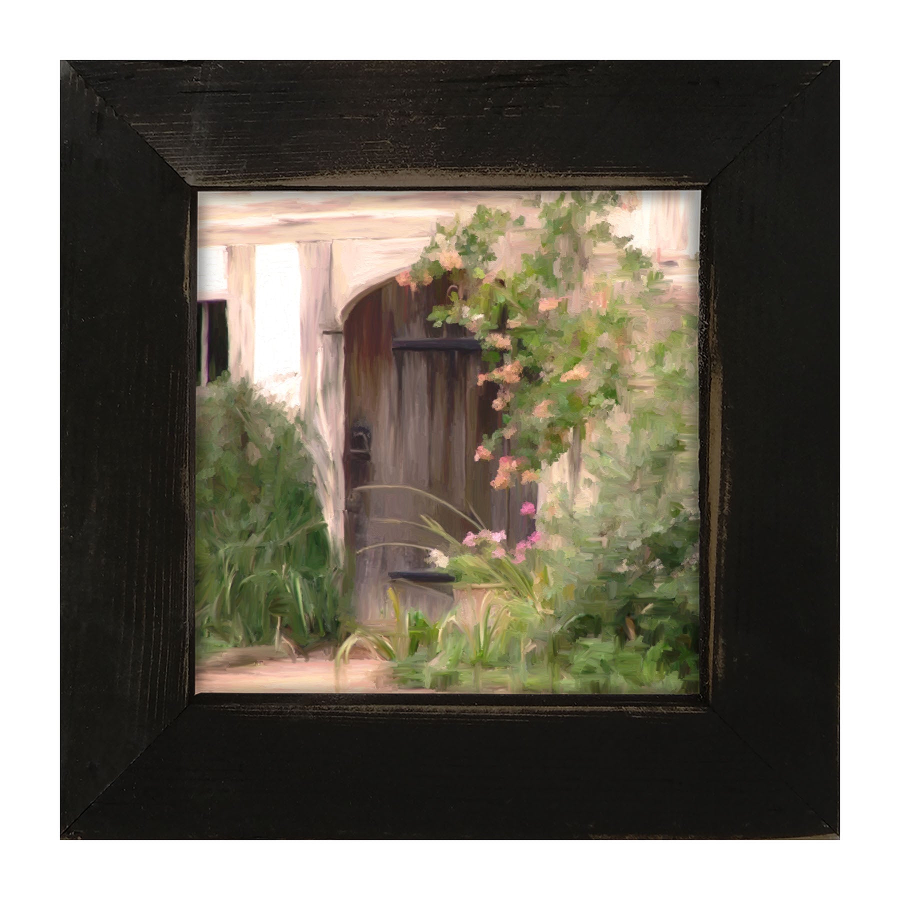 Cottage Door - Framed art