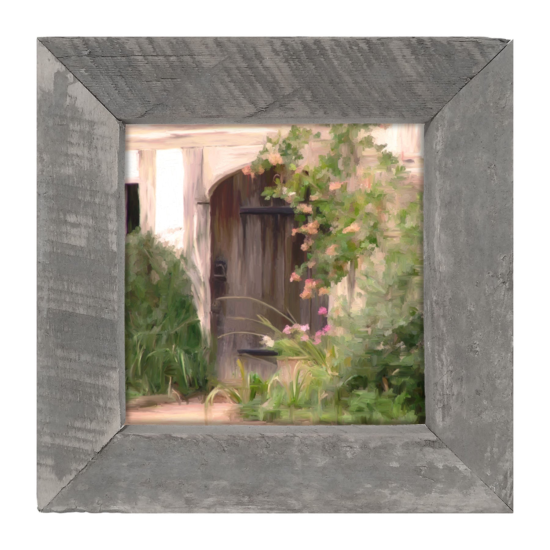 Cottage Door - Framed art