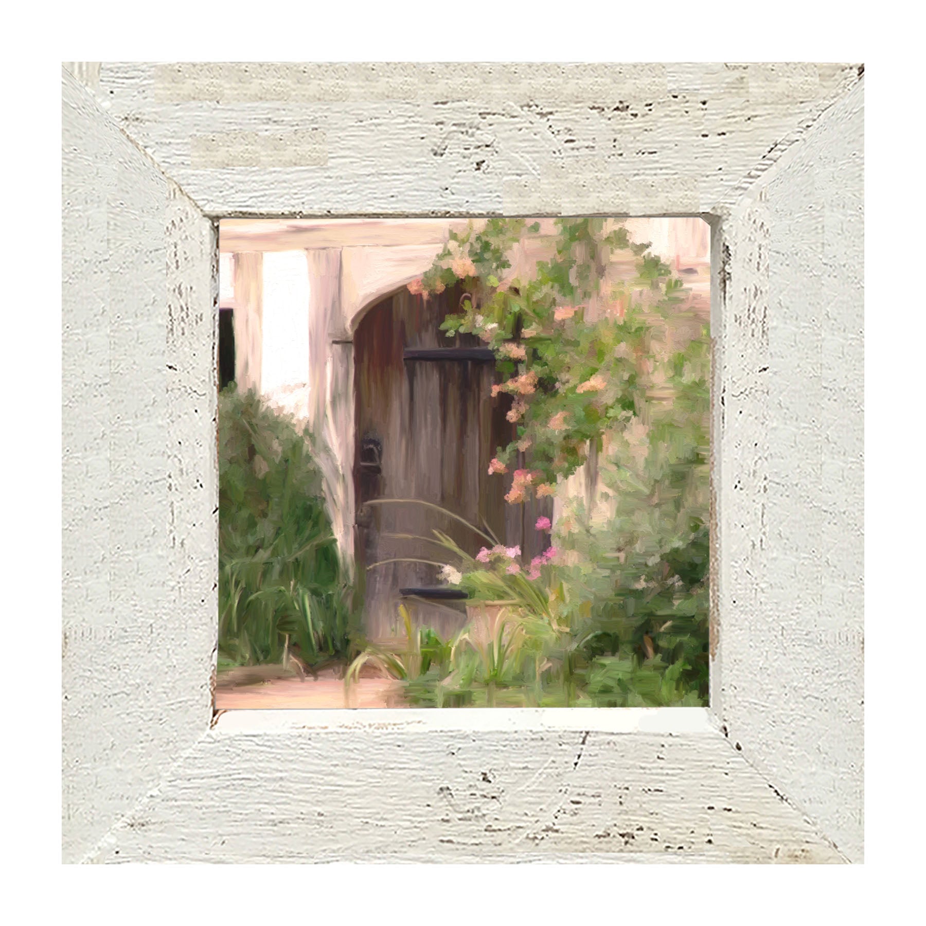 Cottage Door - Framed art