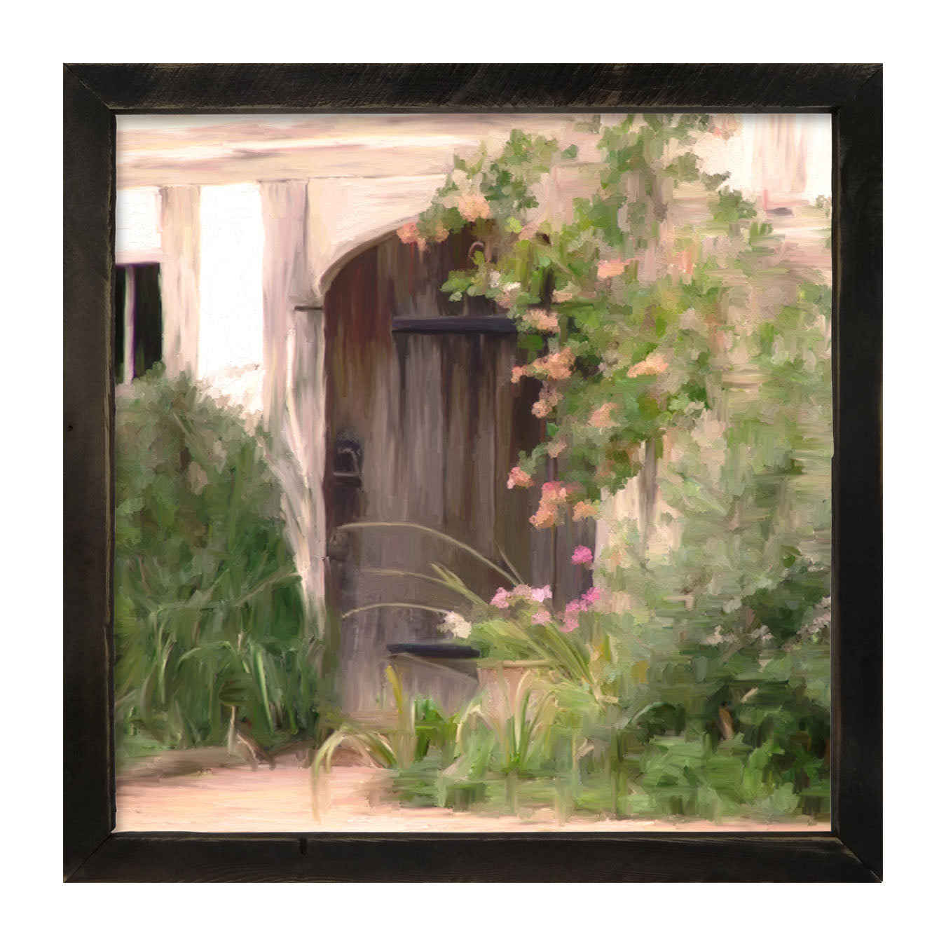 Cottage Door - Framed art