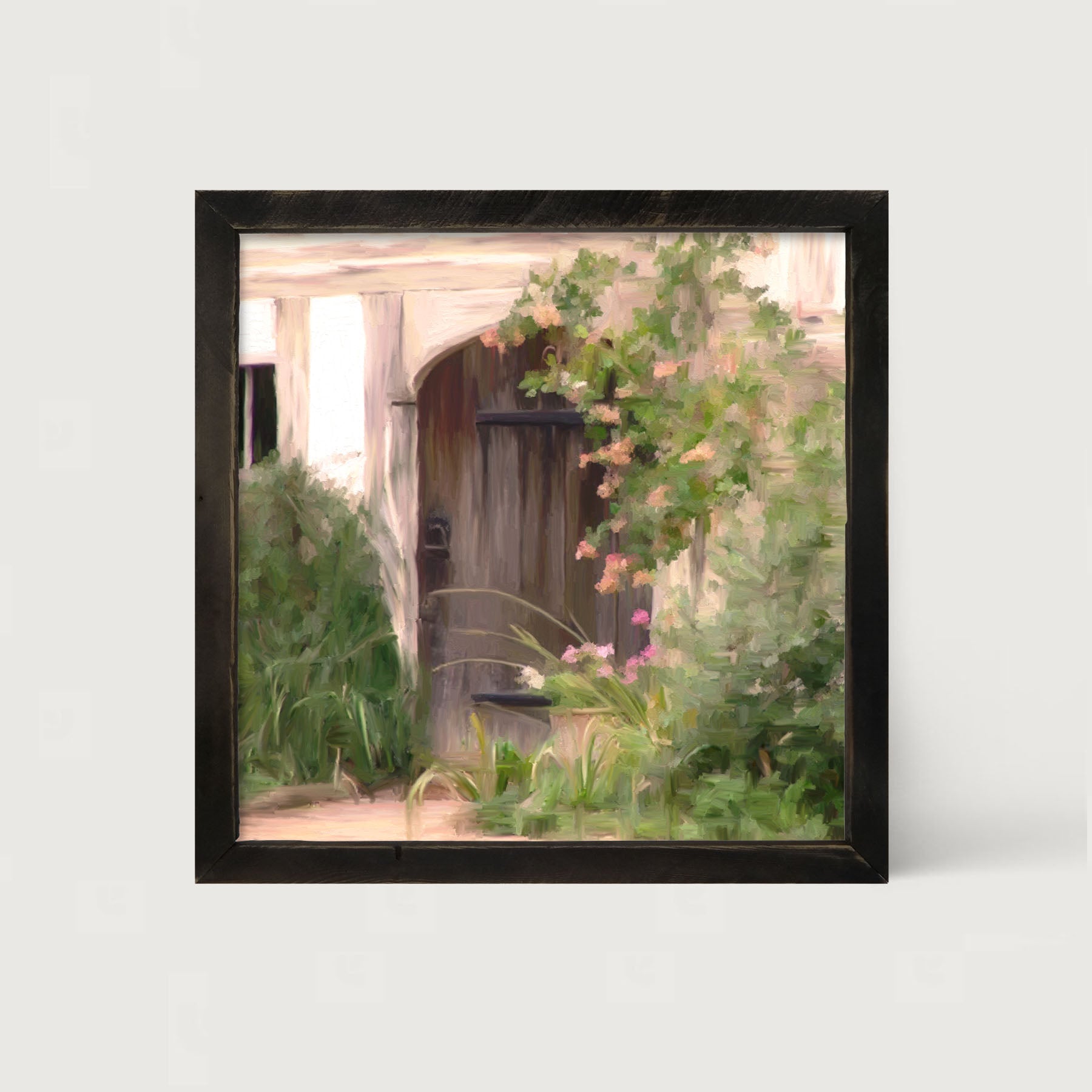 Cottage Door - Framed art