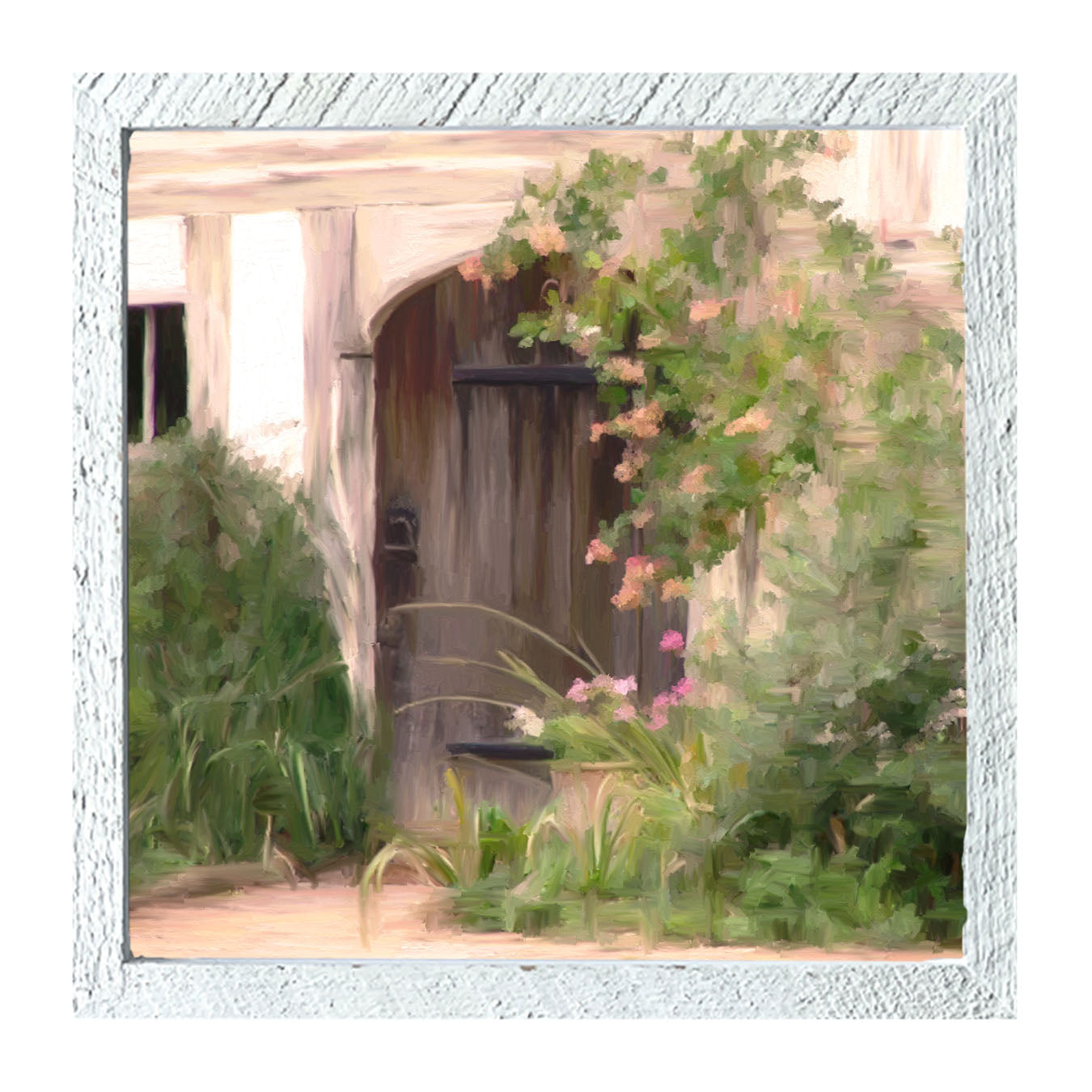 Cottage Door - Framed art