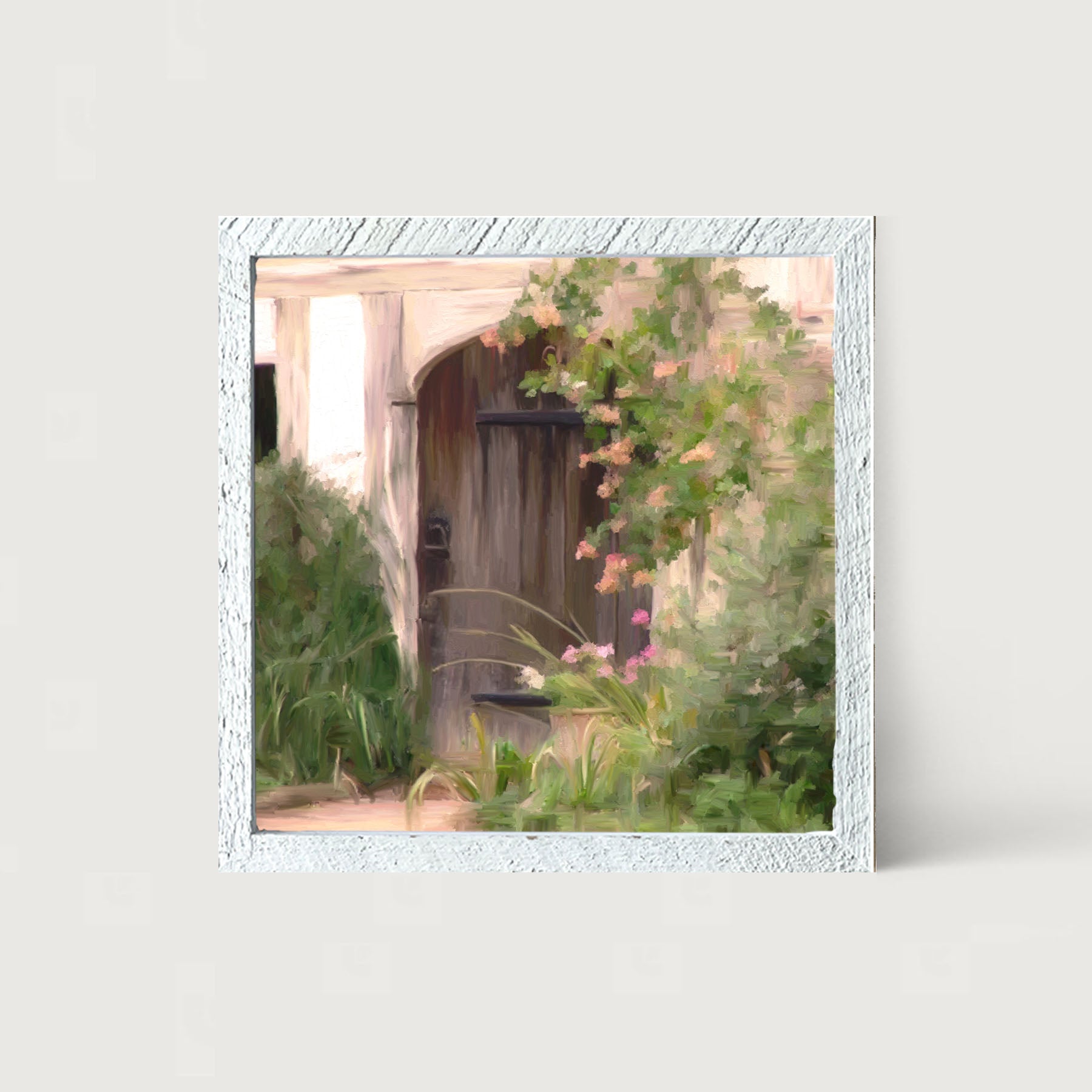 Cottage Door - Framed art