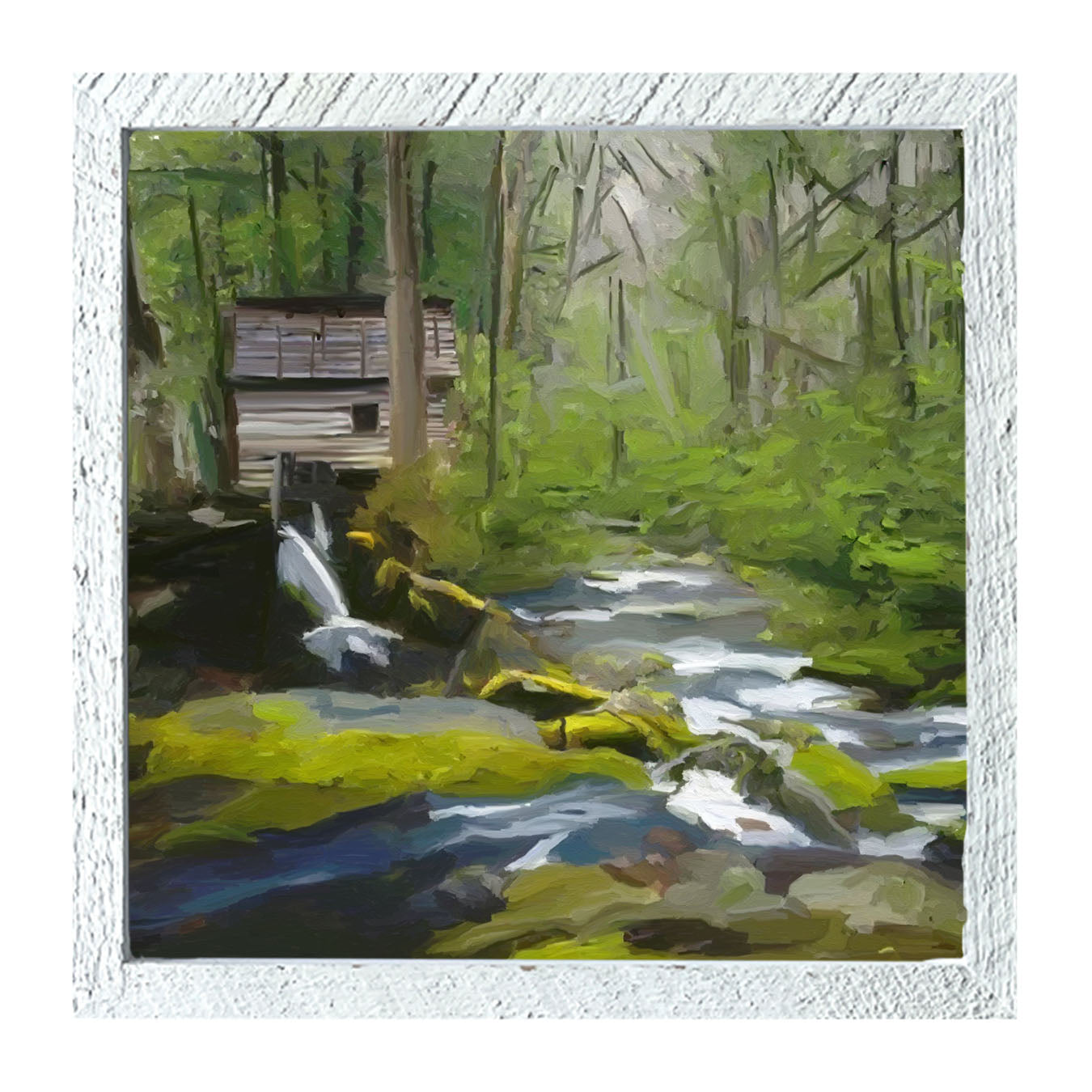 Forest Stream - Framed art
