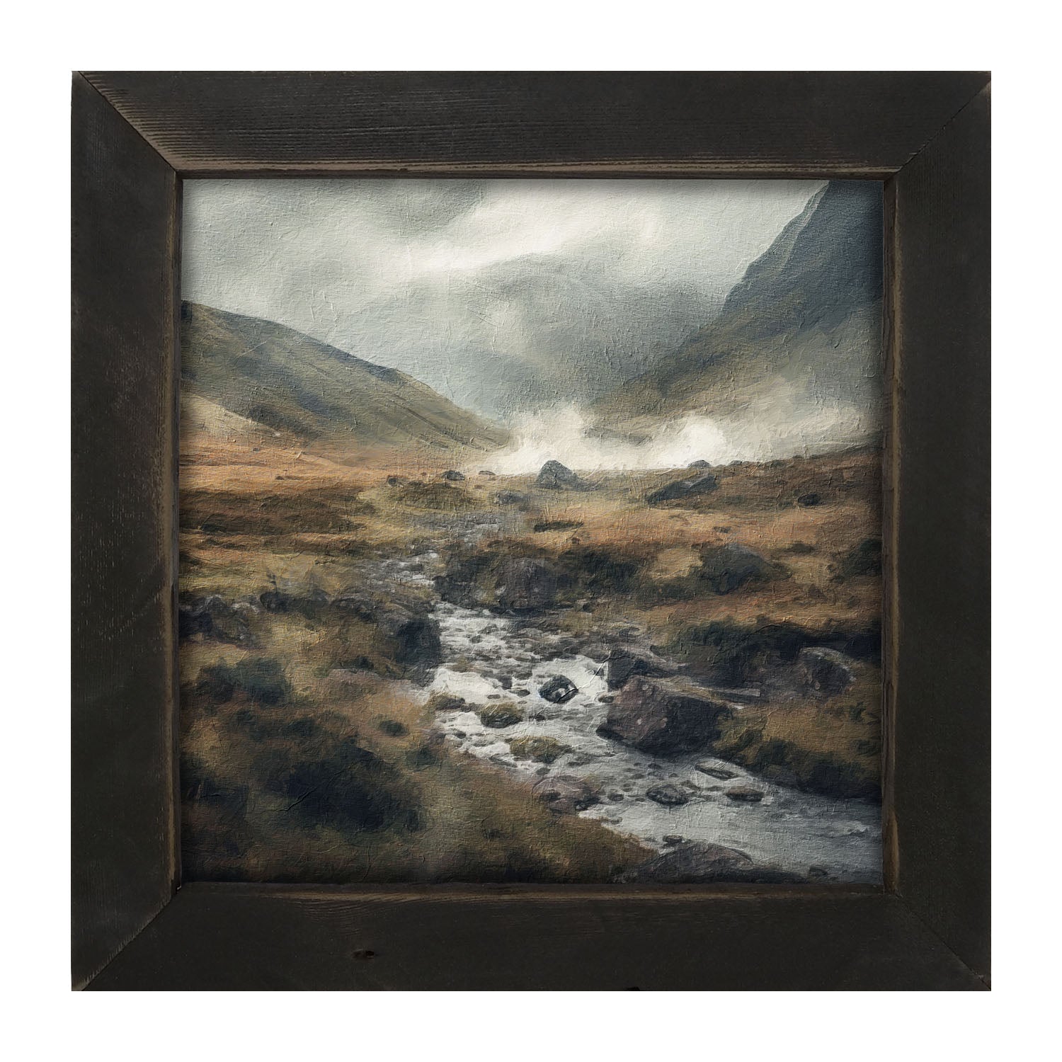 Stone Valley - Framed art