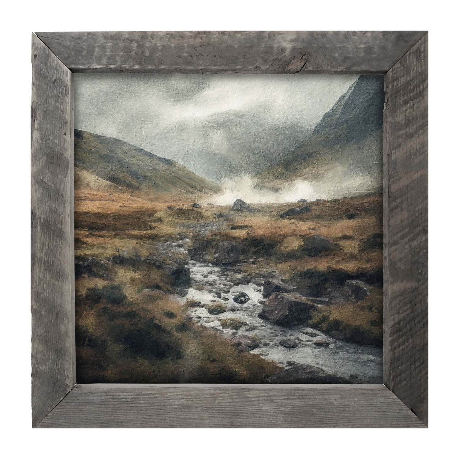 Stone Valley - Framed art