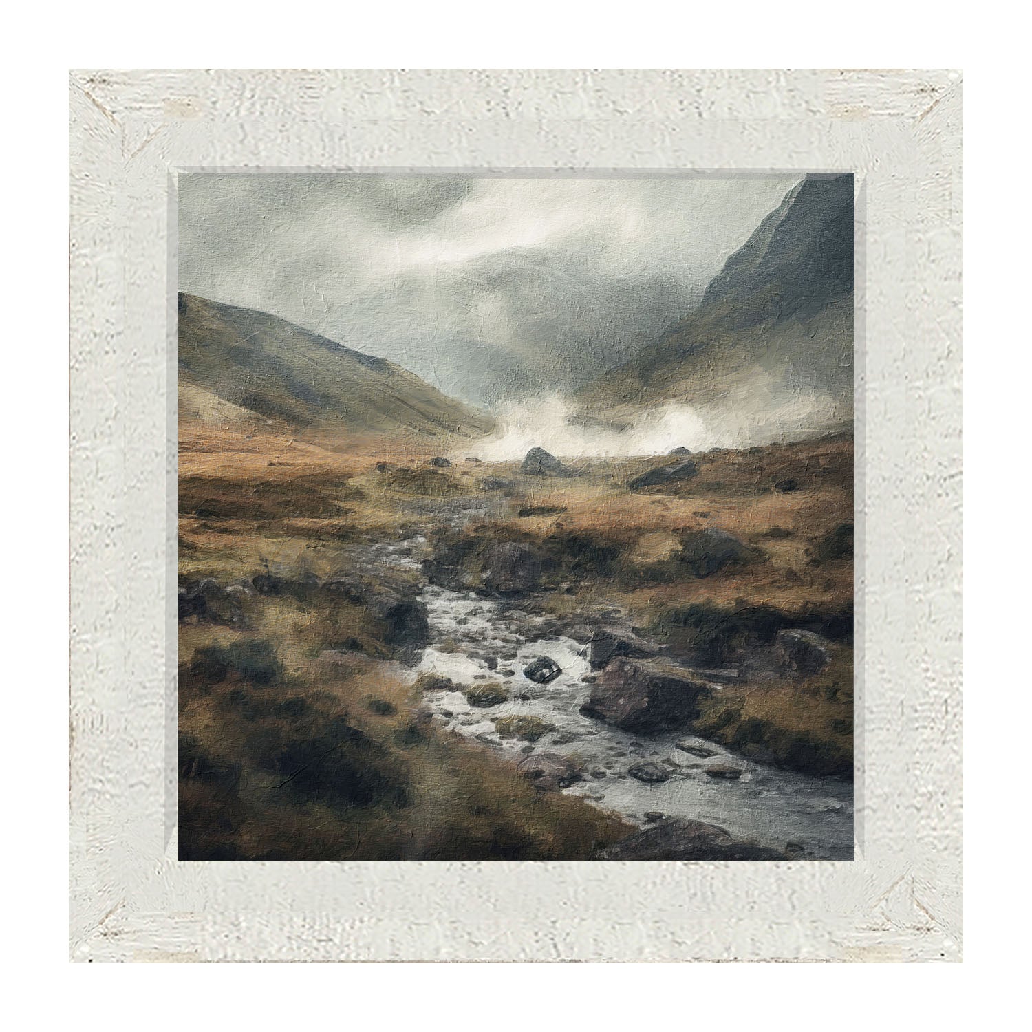 Stone Valley - Framed art